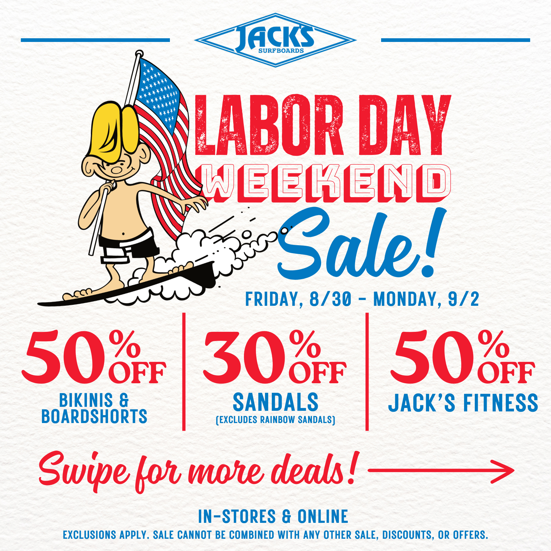 Labor Day Weekend Sale