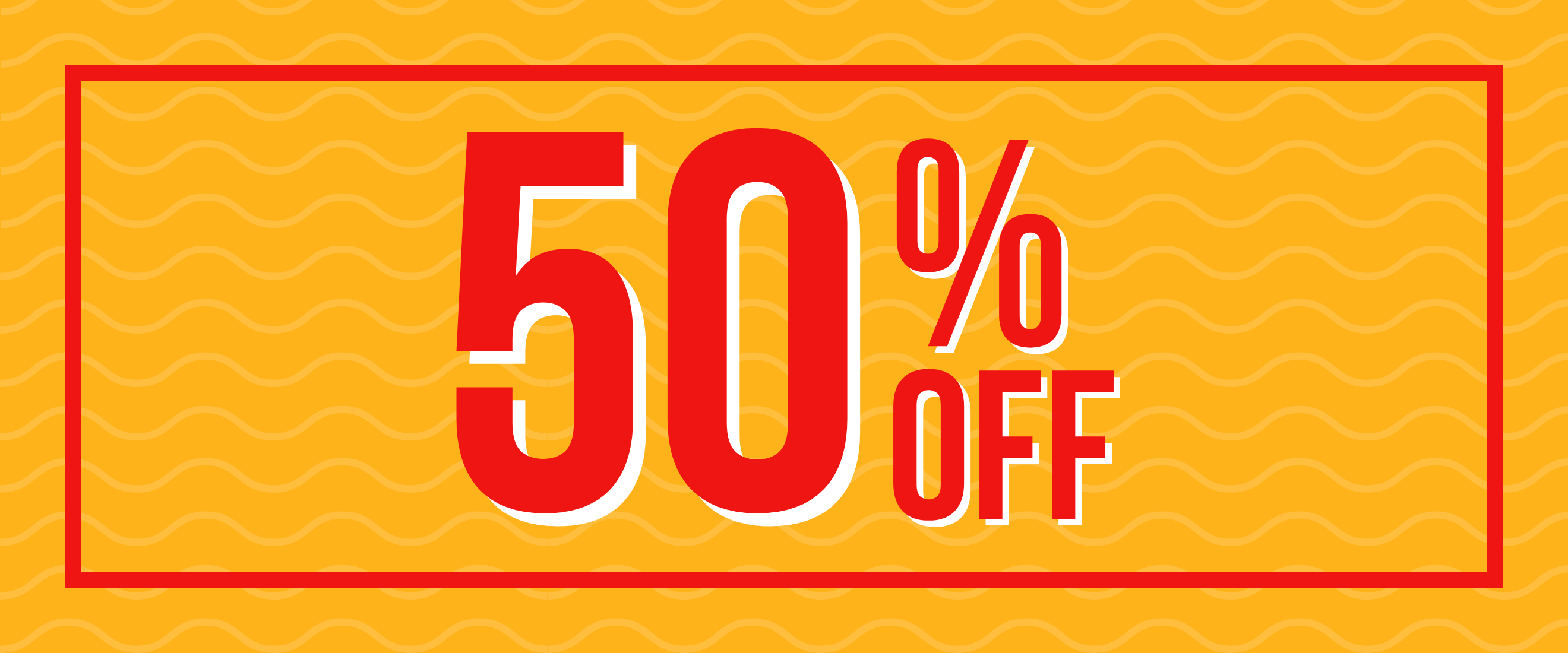 50% OFF Select Brand Clothing