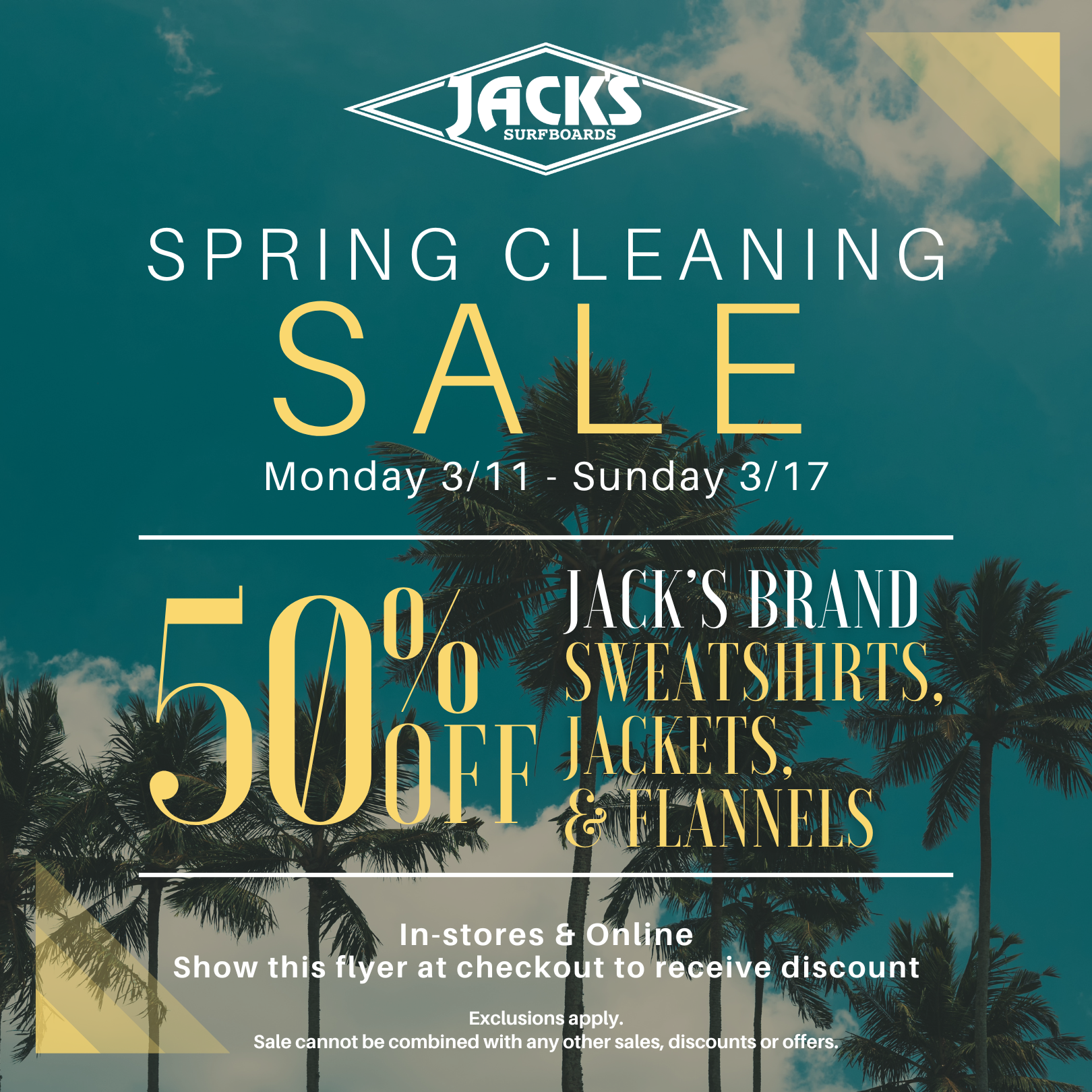 Spring Cleaning Sale