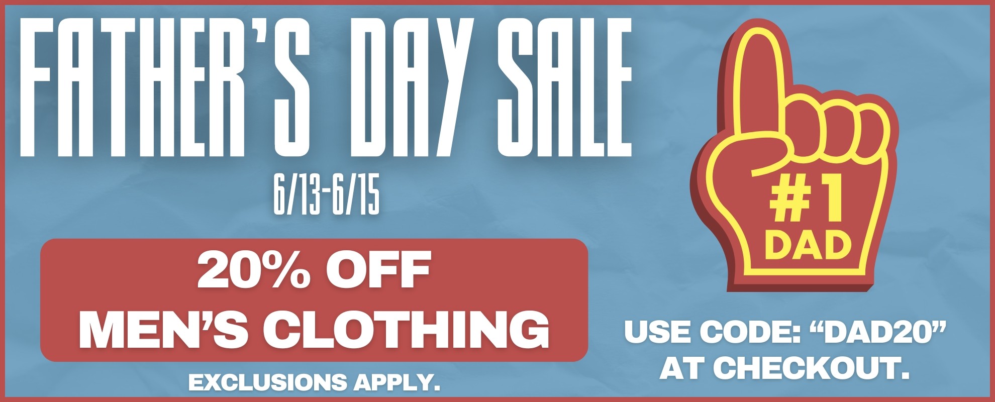 Fathers Day Sale