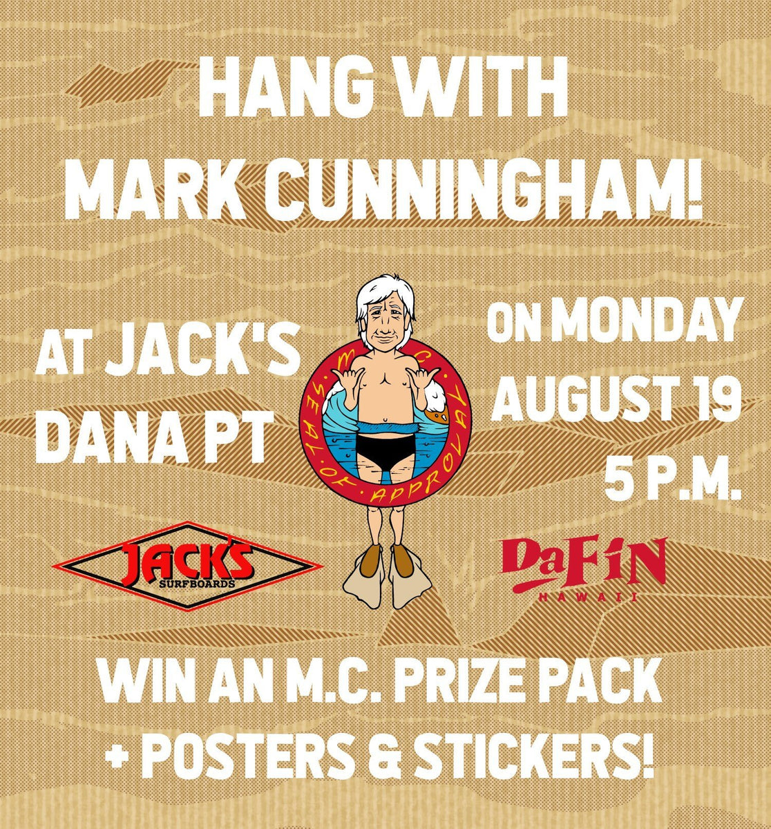 Mark CunninghamJack's Dana Point August 19th Jack's Surfboards