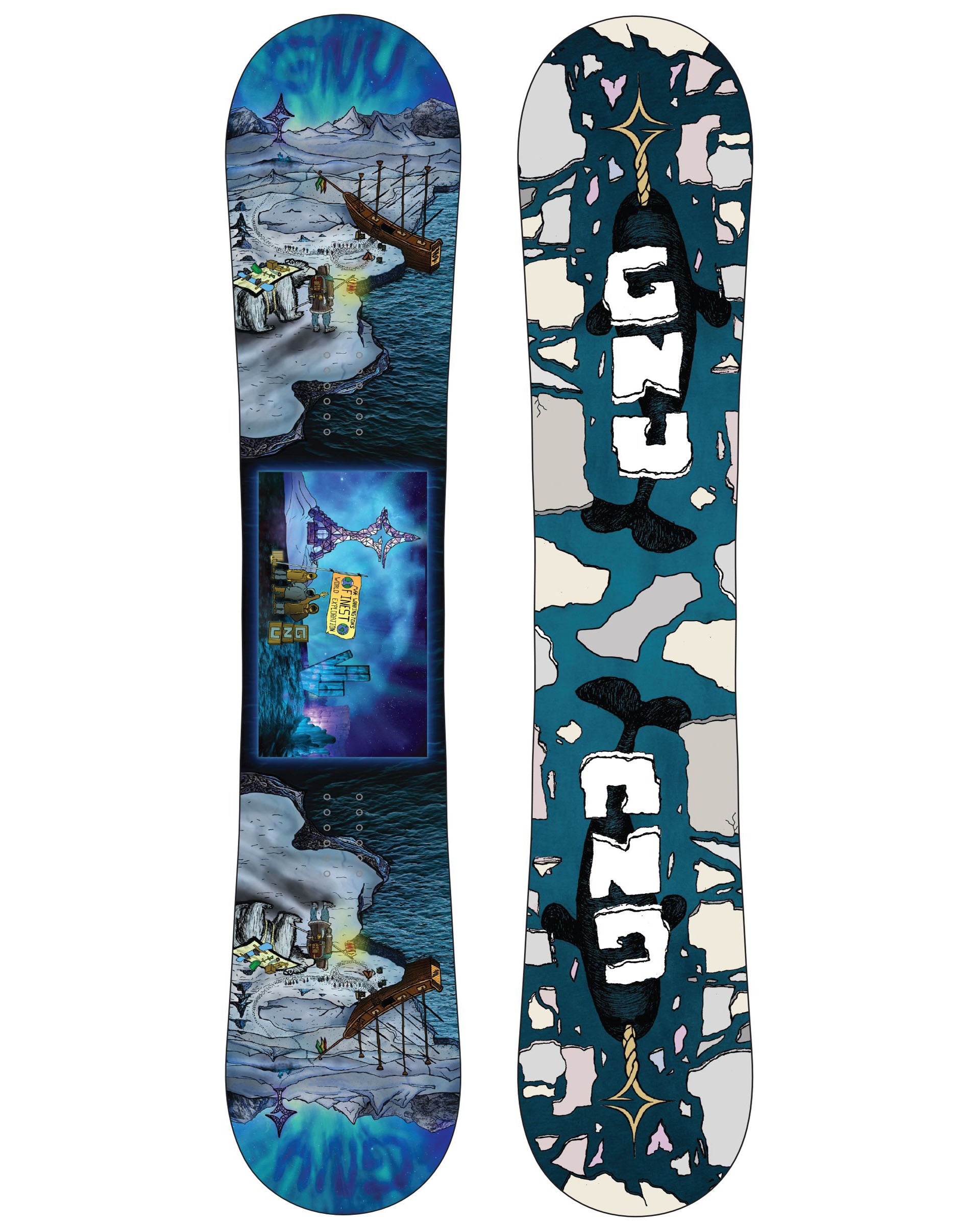 burton gnu snowboard GNU Men's Finest Snowboard 2025 151