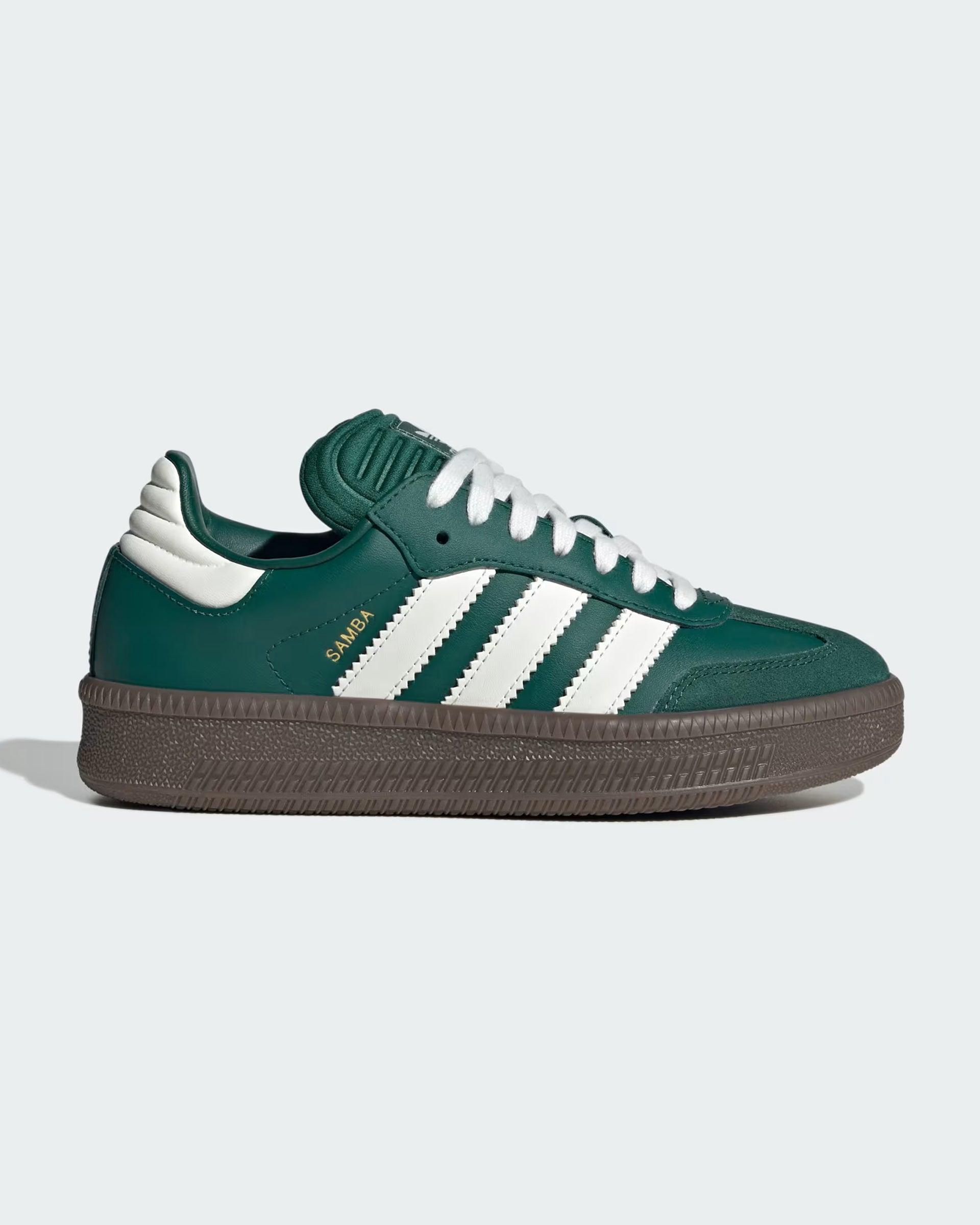 『バッスン7672 』依頼品1/144(ZM-S21G) ジャバコ JABACO Kid's (8-16) Samba XLG Shoes - Collegiate Green/Core White/Gum