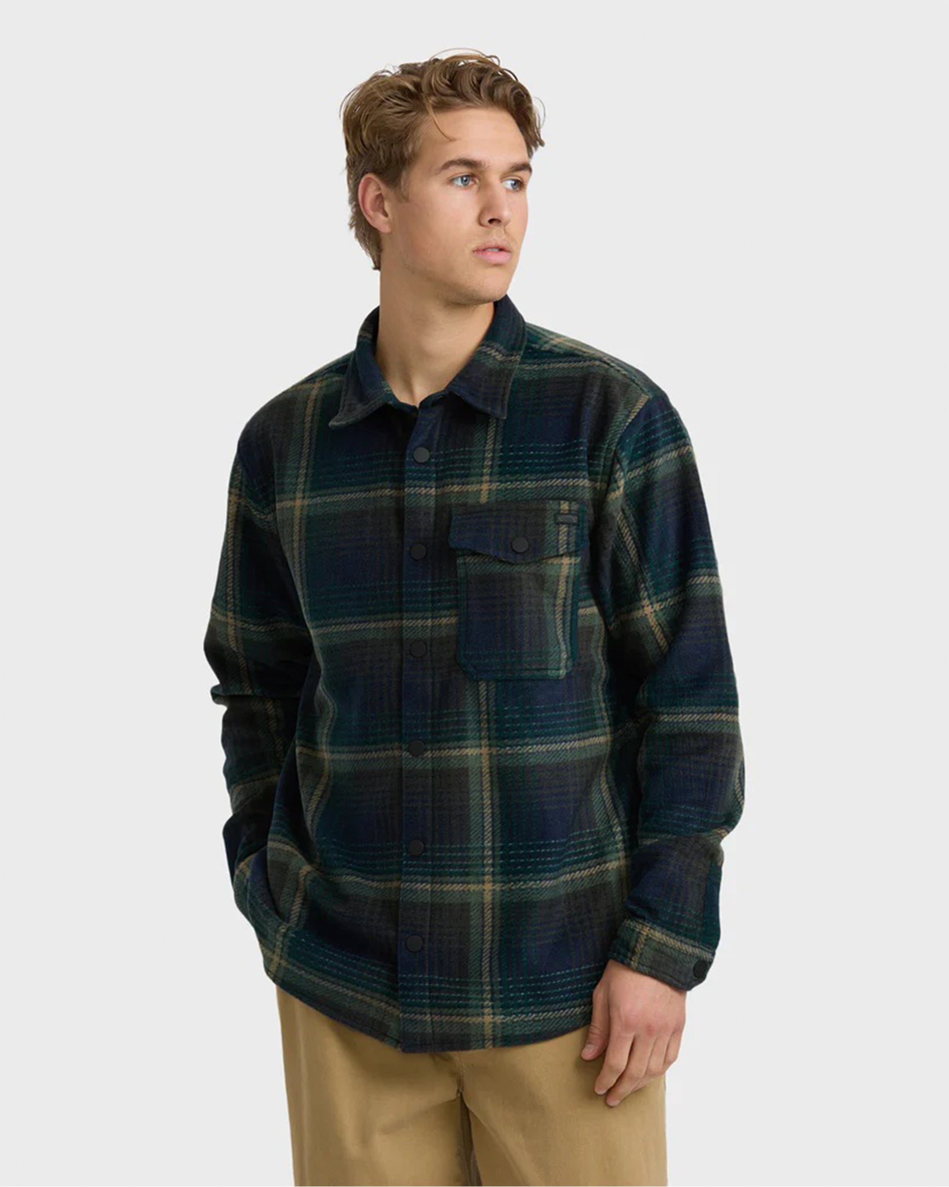 Furnace L/S Flannel - Midnight – Jack's Surfboards