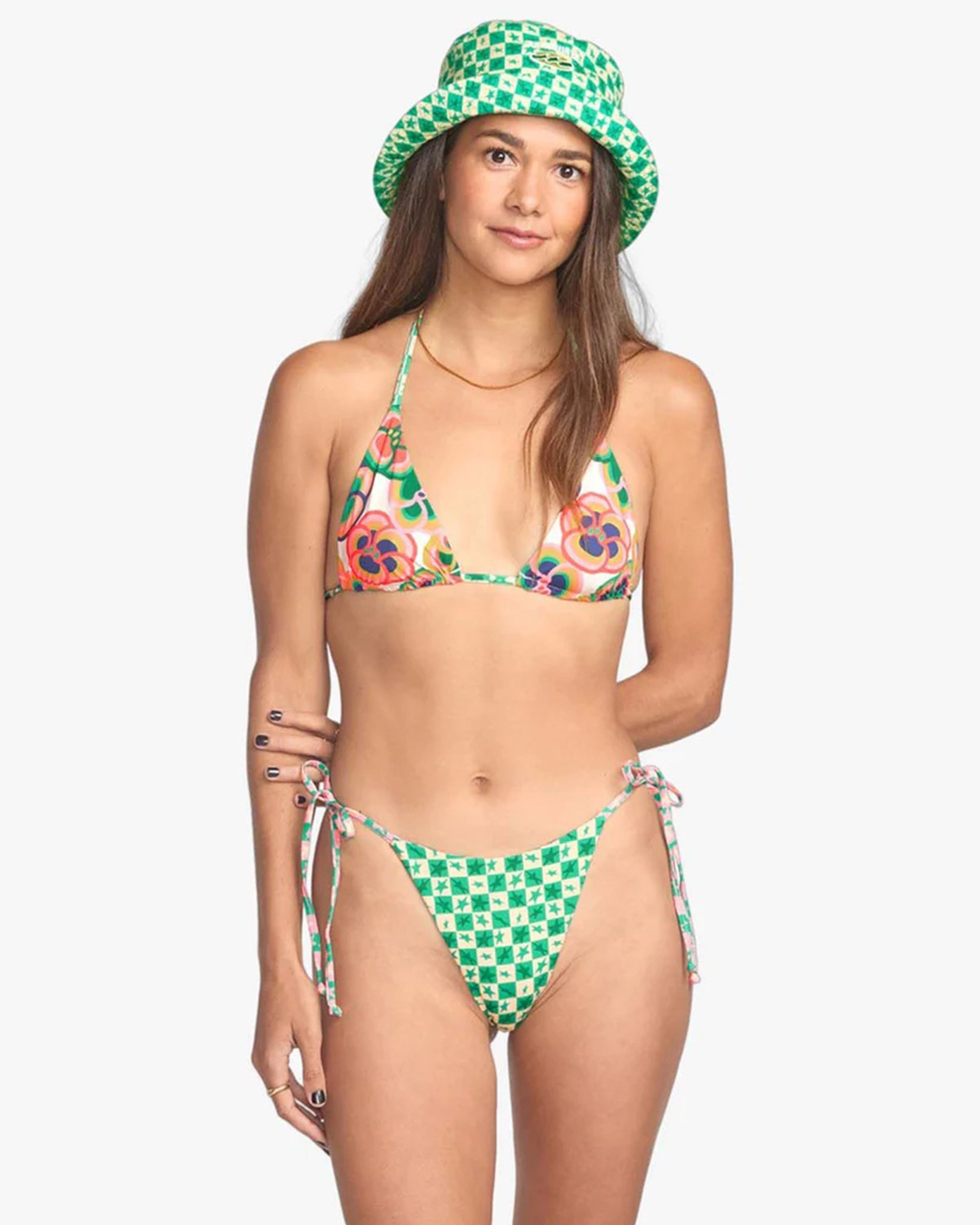 Mami Wata Remi Reversible Triangle Bikini Top - Multi – Jack's