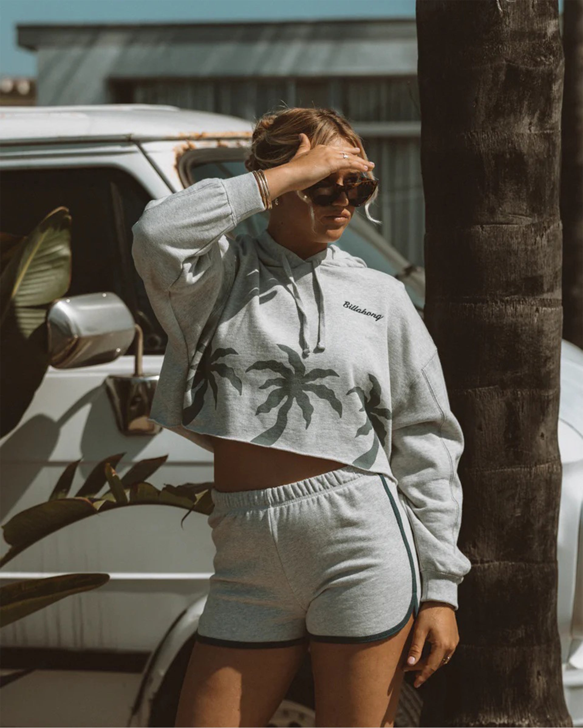 Triple Palms Dolphin Shorts - Heather Grey – Jack's Surfboards