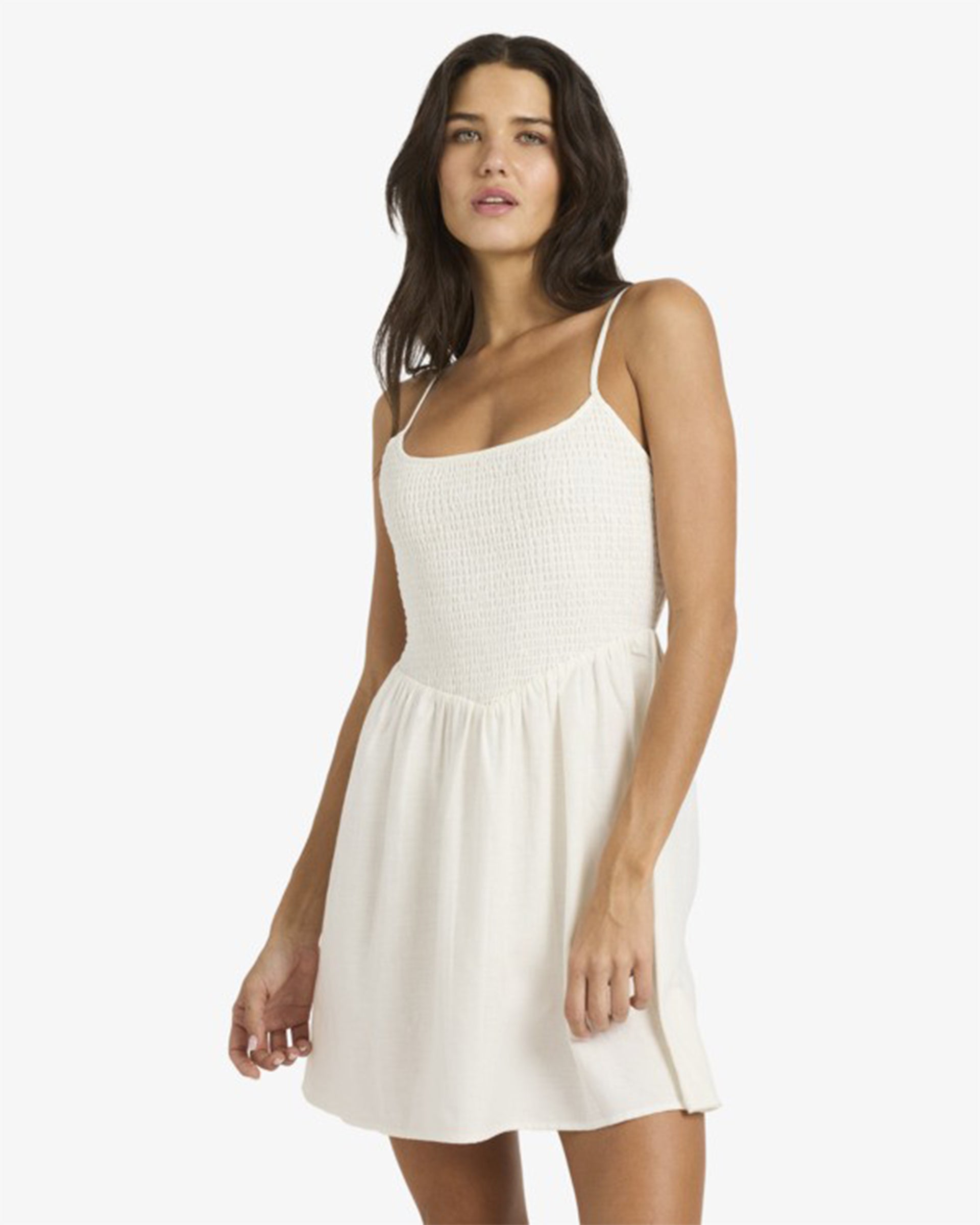 Billabong Women's True Love Mini Dress - Salt Crystal Billabong Women's True Love Mini Dress - Salt Crystal