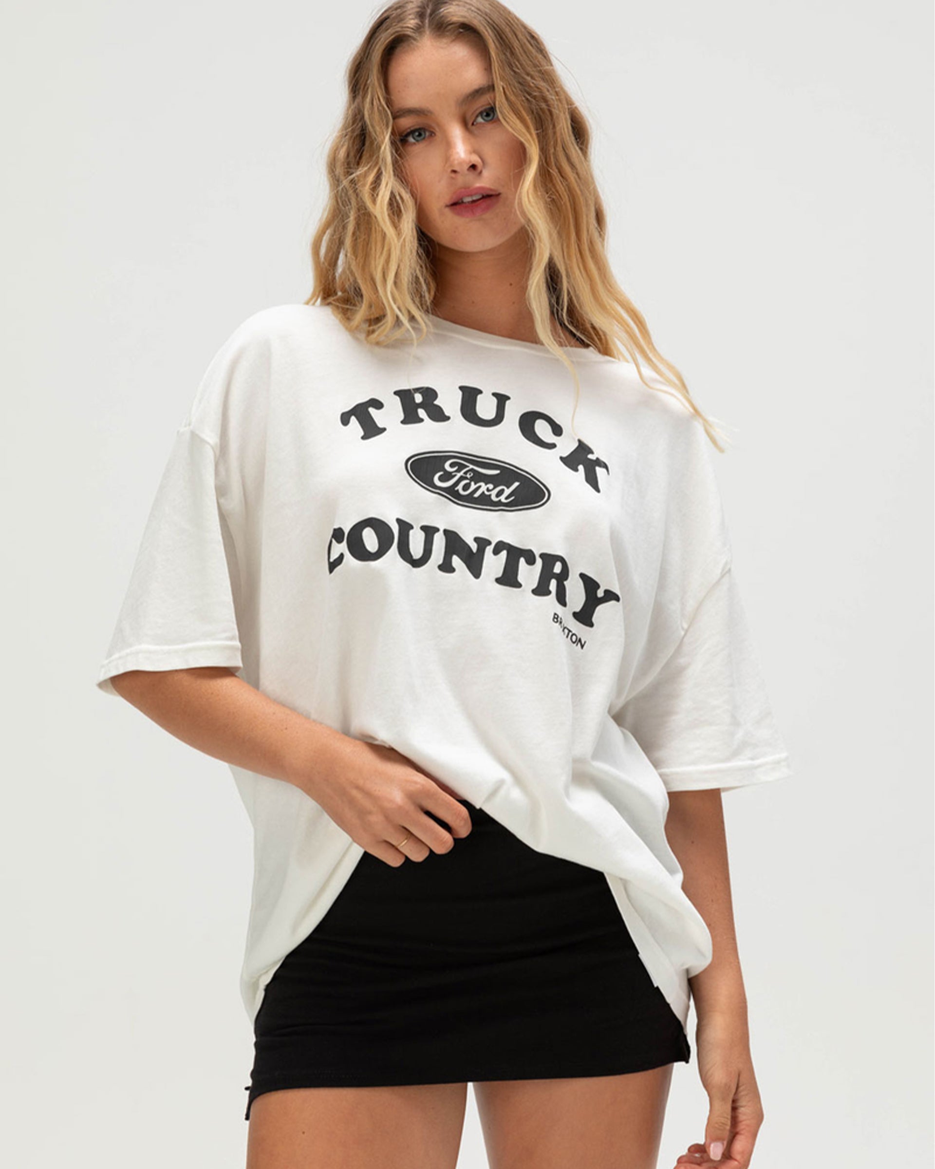 Brixton x Ford Truck Country Oversized Boyfriend S/S T-Shirt