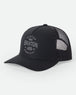 Brixton Fremont Netplus Trucker Hat - Black/Black