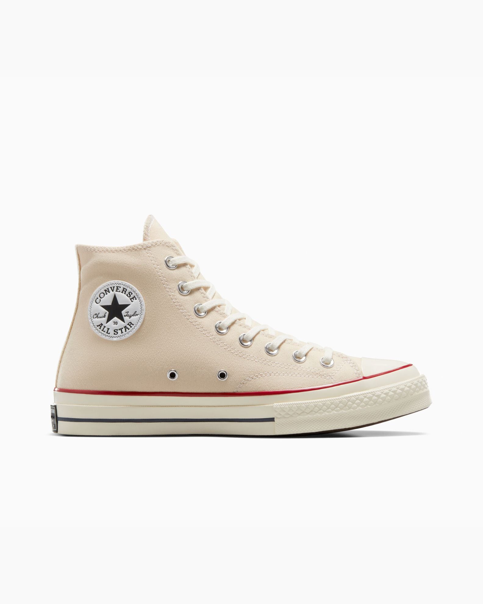 Chuck 70 High Top Shoe - Parchment/Garnet/Egret – Jack's Surfboards