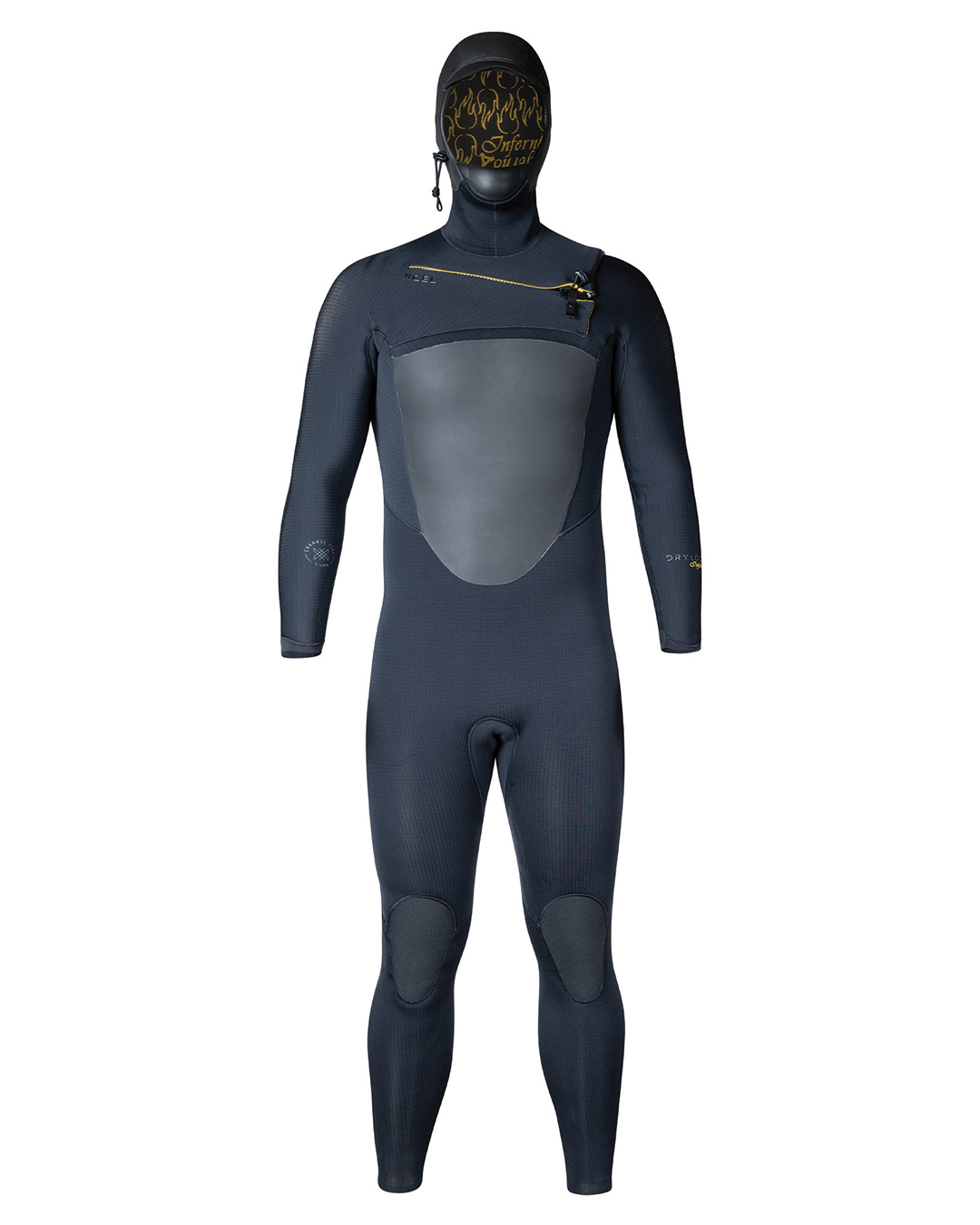 6/5mm Drylock Chest Zip Hooded Fullsuit – Jack's Surfboards 6/5mm Drylock Chest Zip Hooded Fullsuit – Jack's Surfboards