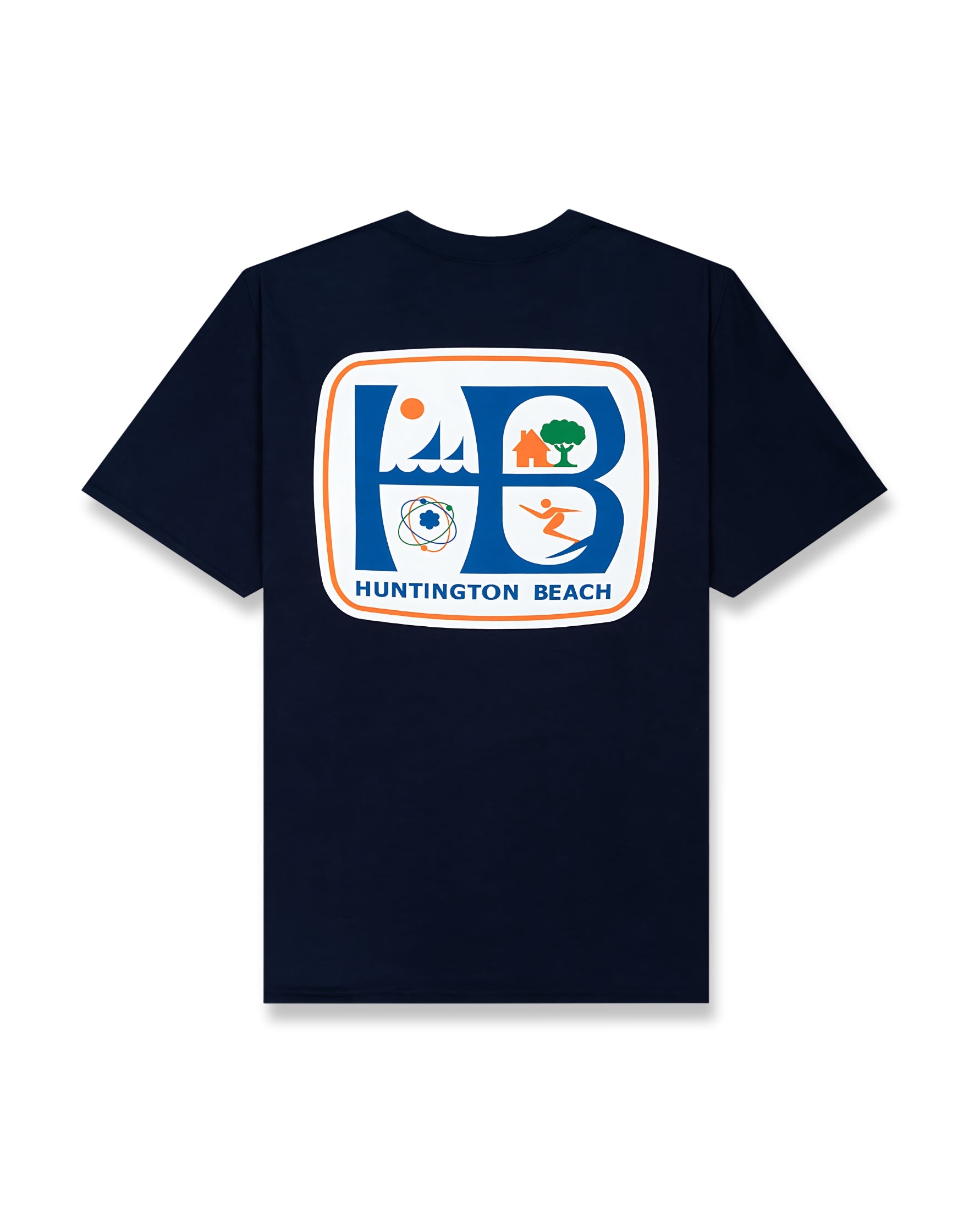 HB City Logo Classic S/S Tee - Navy – Jack's Surfboards