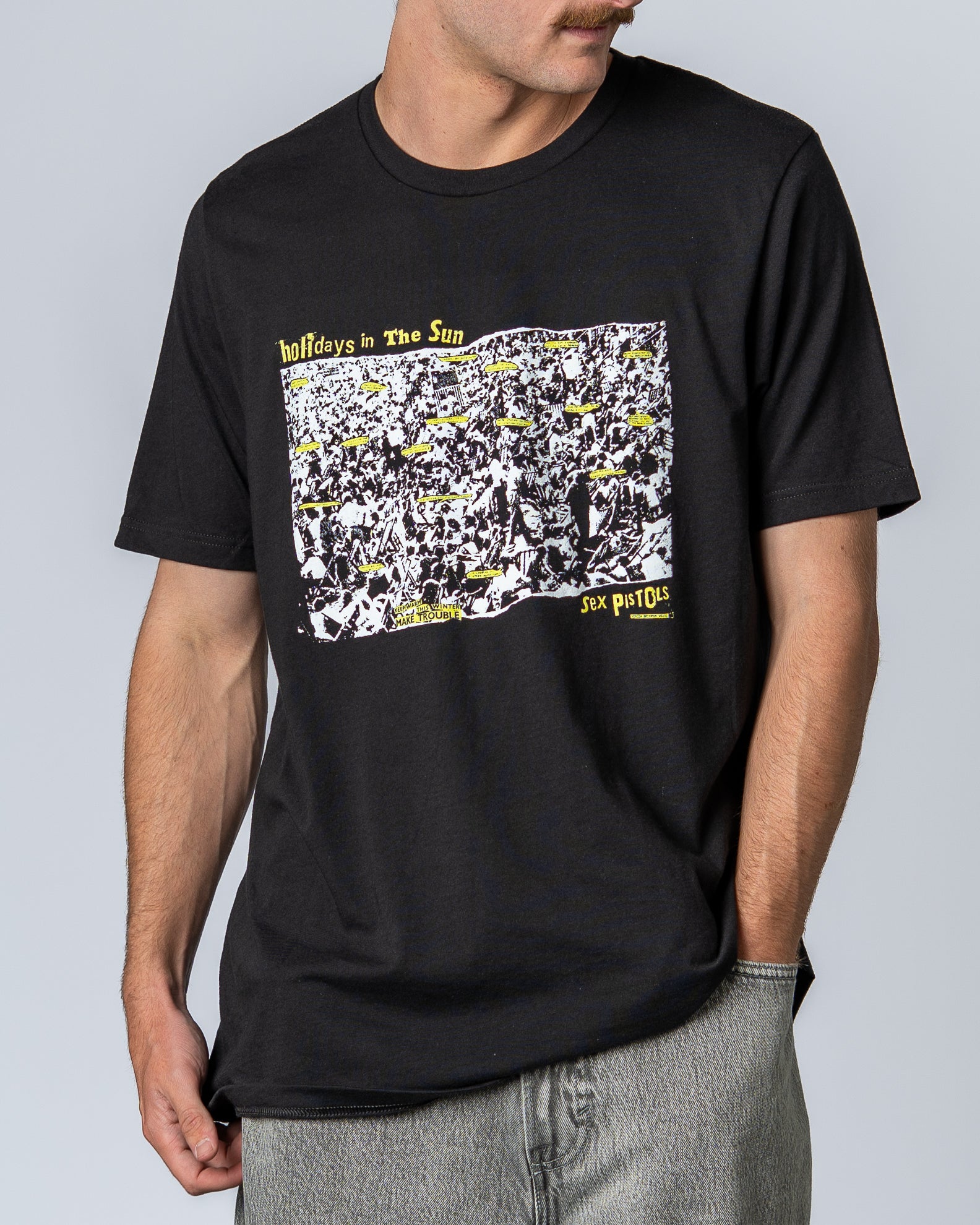 Sex Pistols Holidays In The Sun S/S Tee - Black – Jack's Surfboards