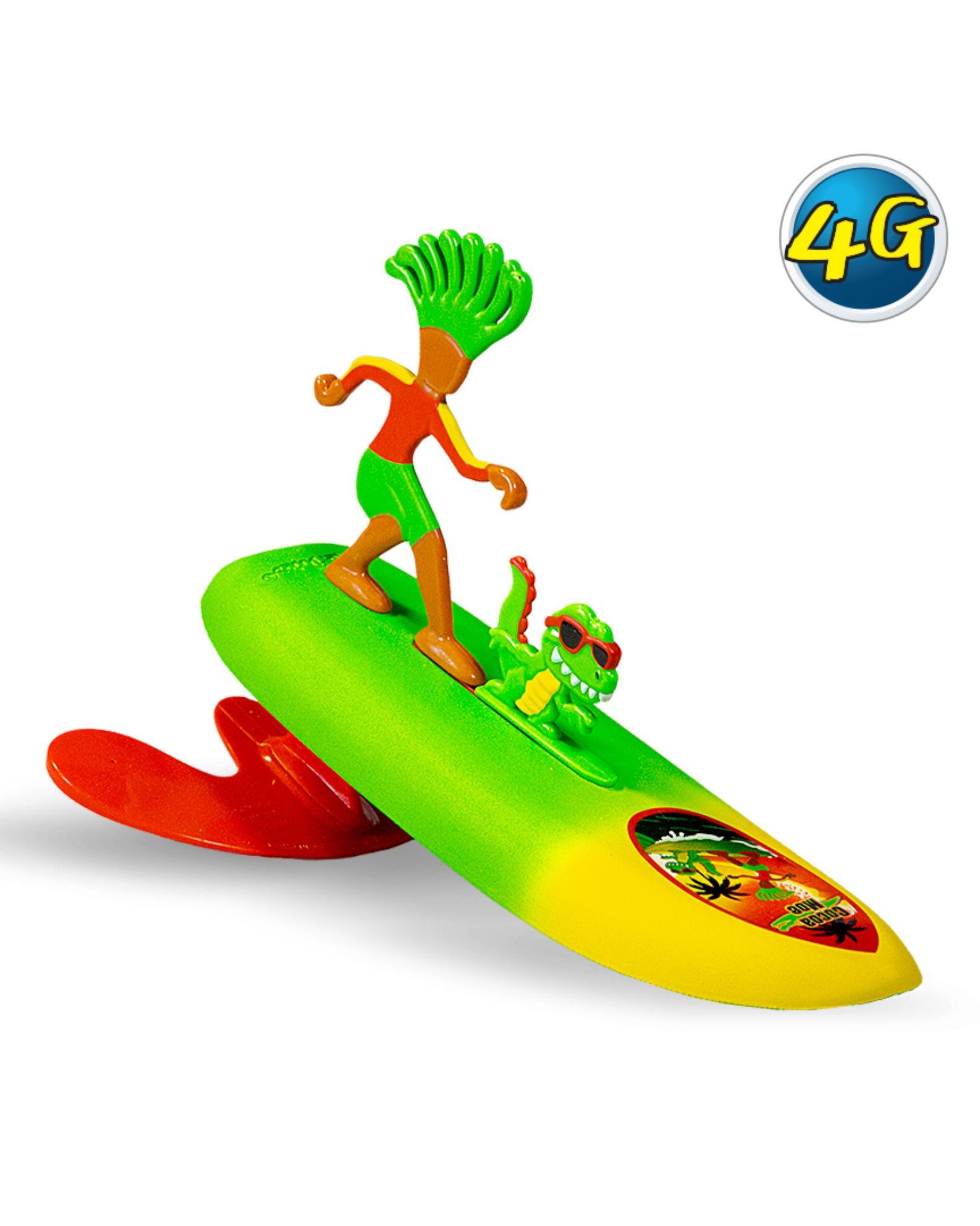 Legends & Surfer Pets Wave Powered Mini-Surfer - Cocoa Moe