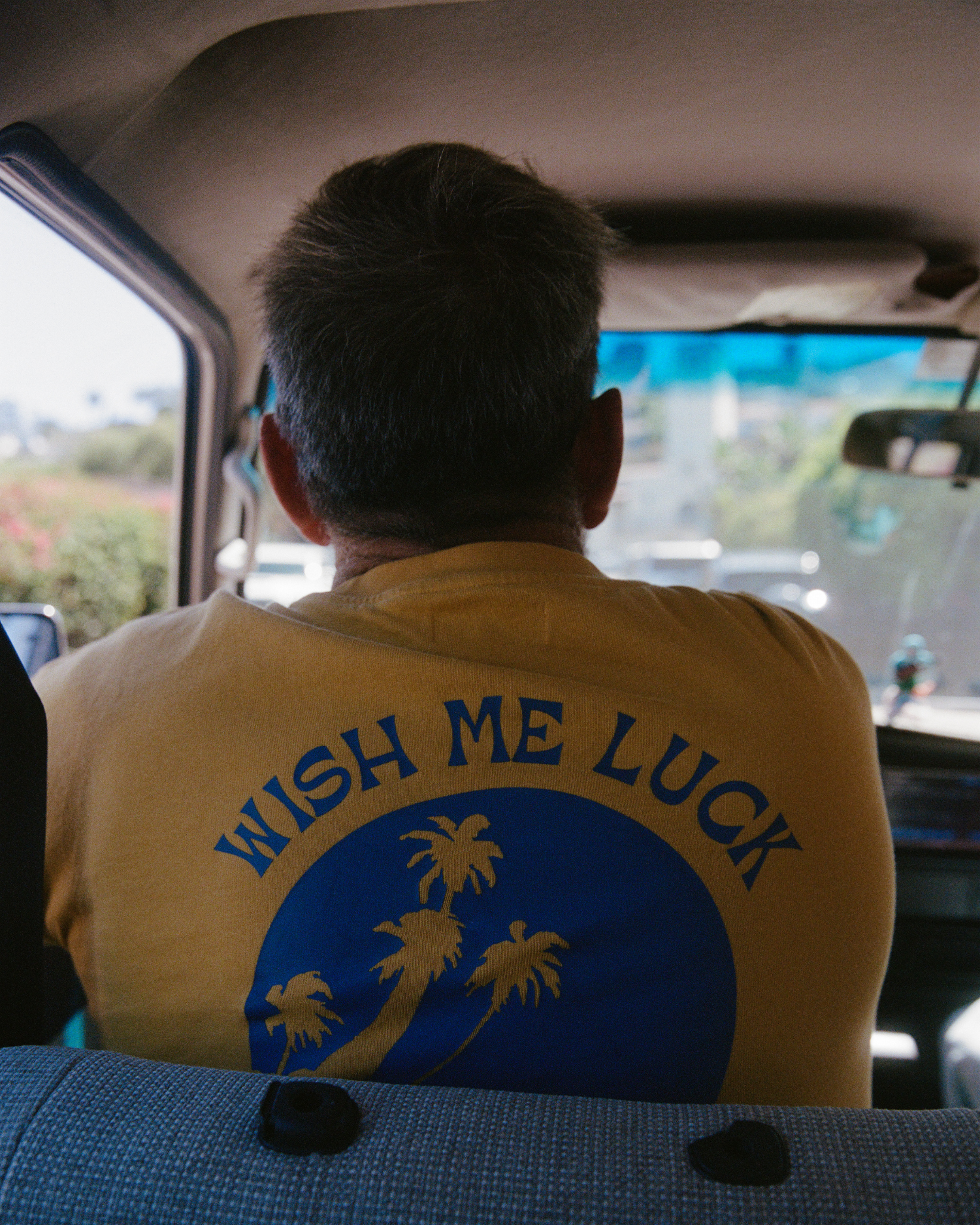 Lucky Palms S/S Tee - Yellow