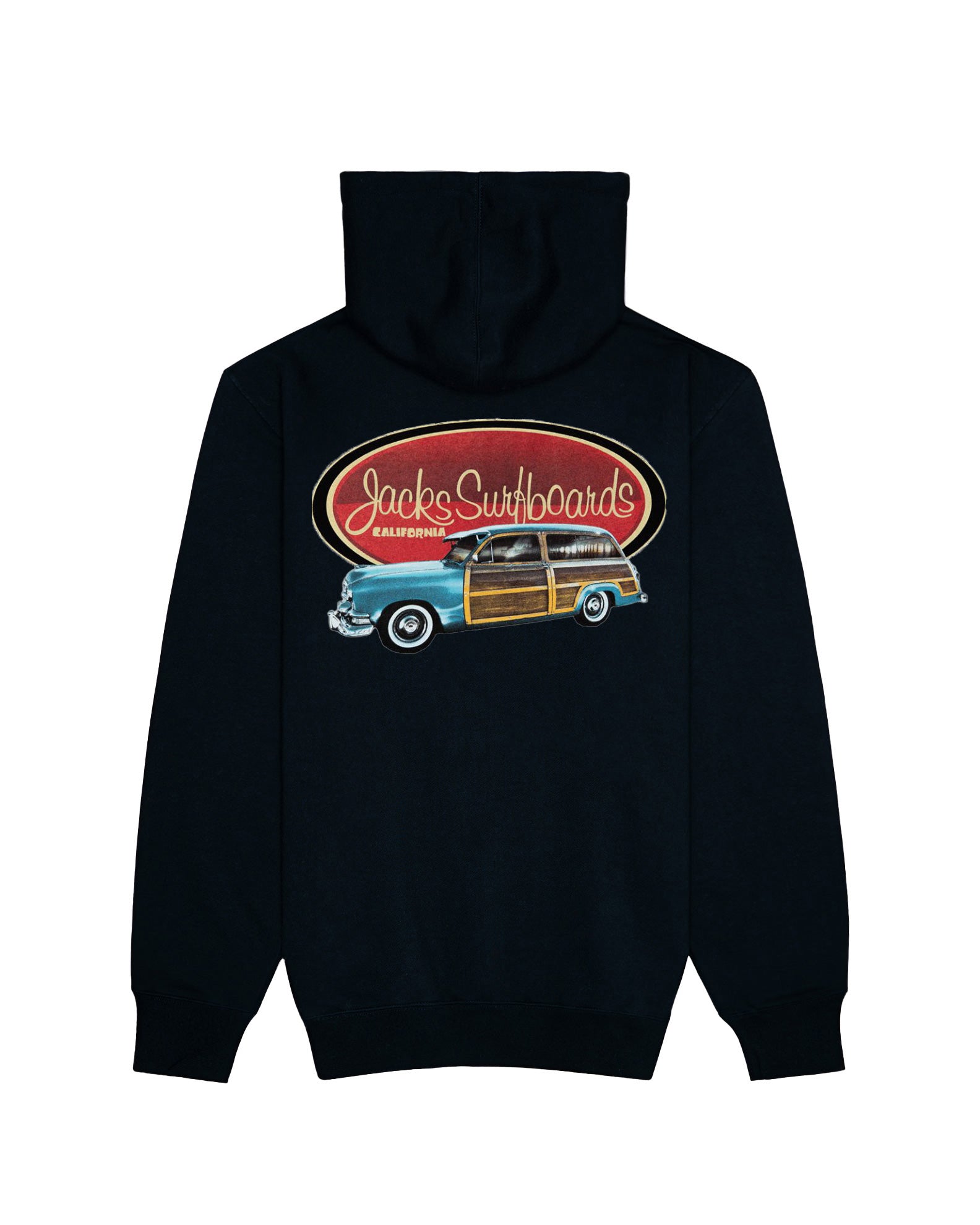Country Squire Classic Pullover Hoodie Black – Jack's Surfboards