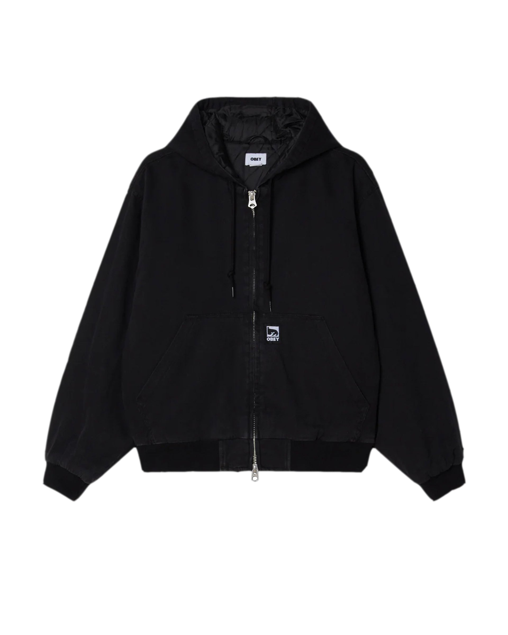 Randy Zip-Up Hoodie - Black – Jack's Surfboards