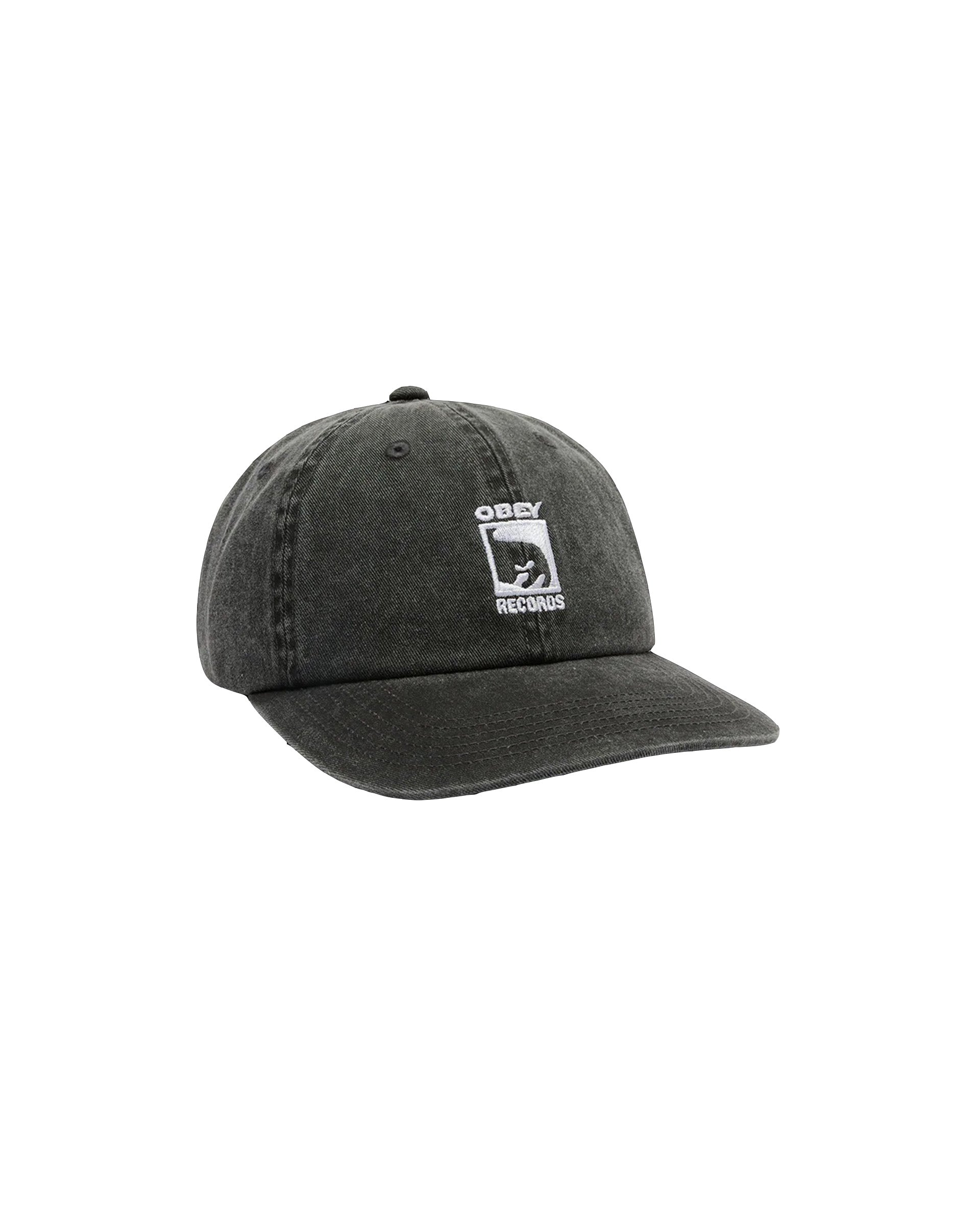 Pigment Obey Records 6 Panel Hat - Black – Jack's Surfboards