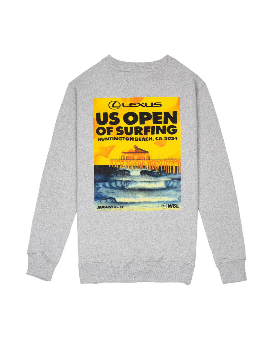 US Open 2024 Poster Crewneck Jack's Surfboards