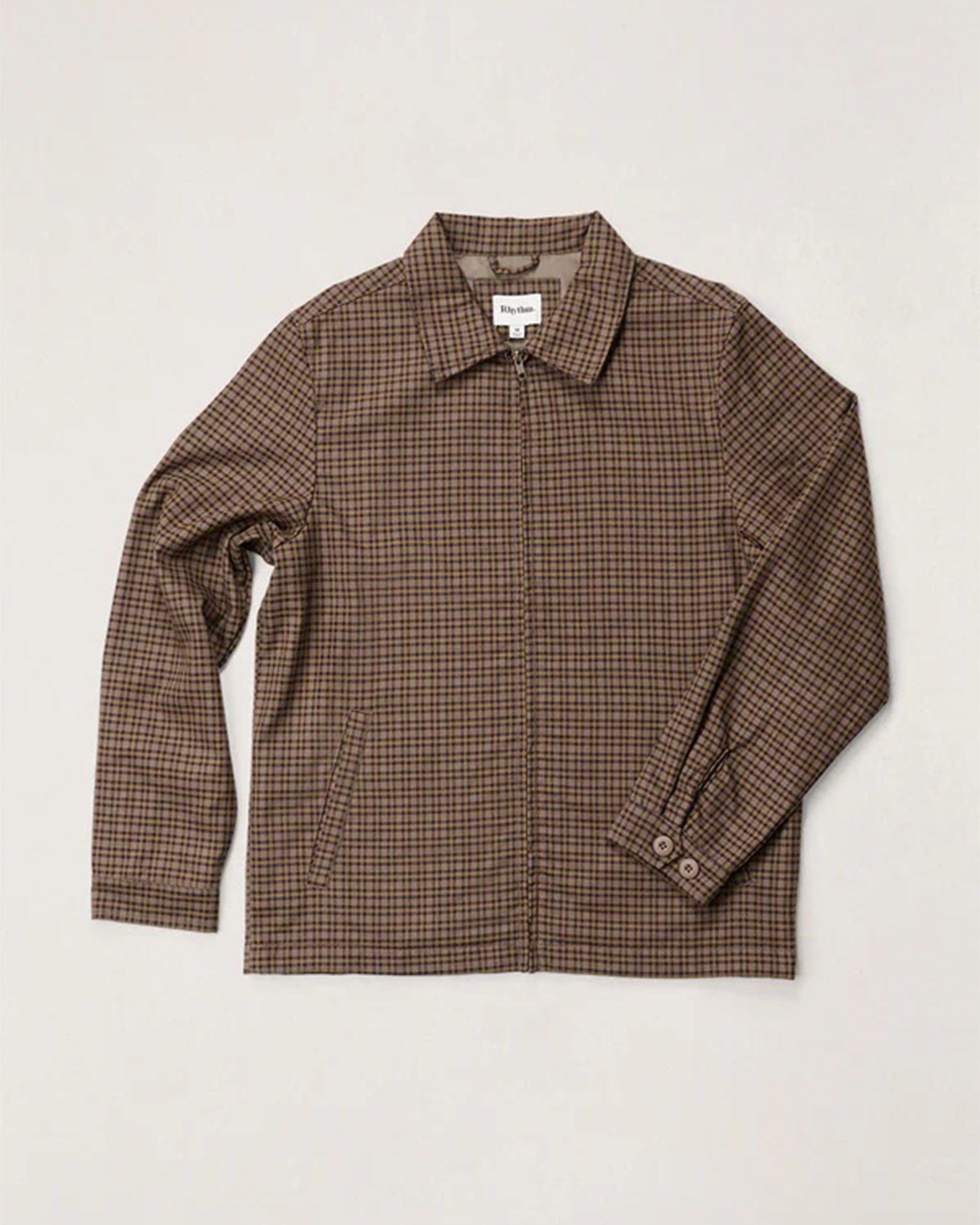 Jordy Check Jacket - Olive – Jack's Surfboards