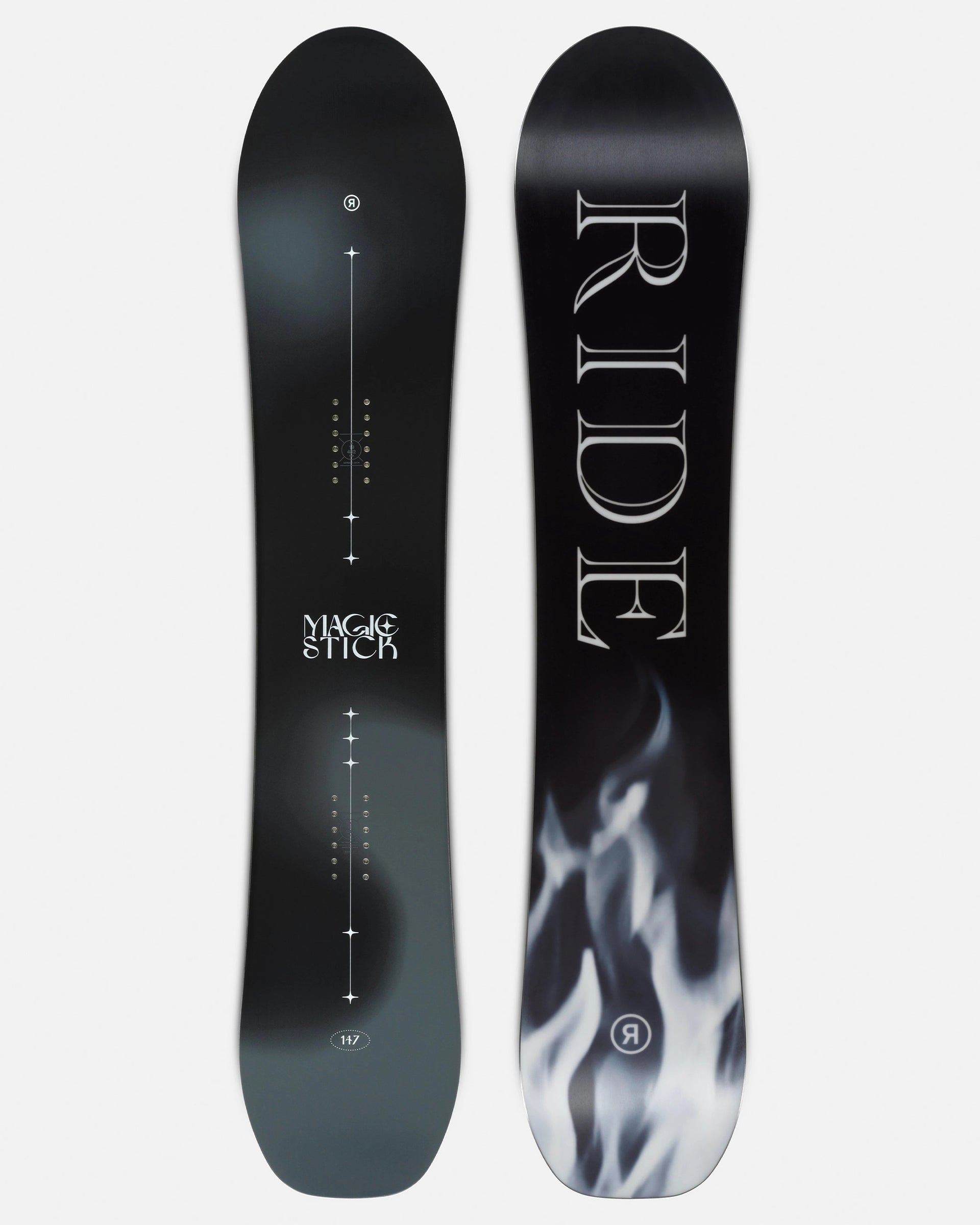 roxy 147 snowboard black Ride Magic Stick Snowboard 2026 154