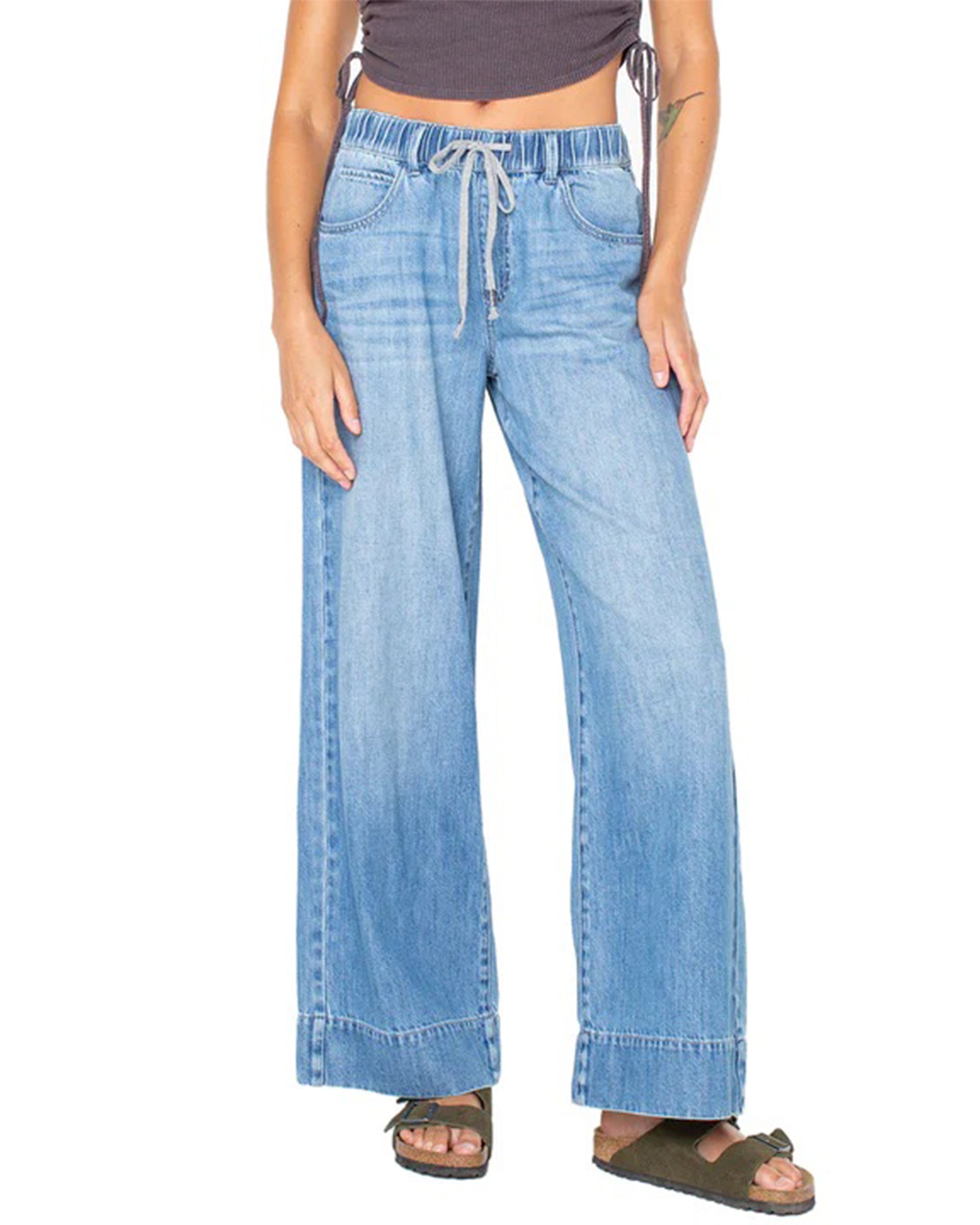 Finley Pants | Linen Stripe