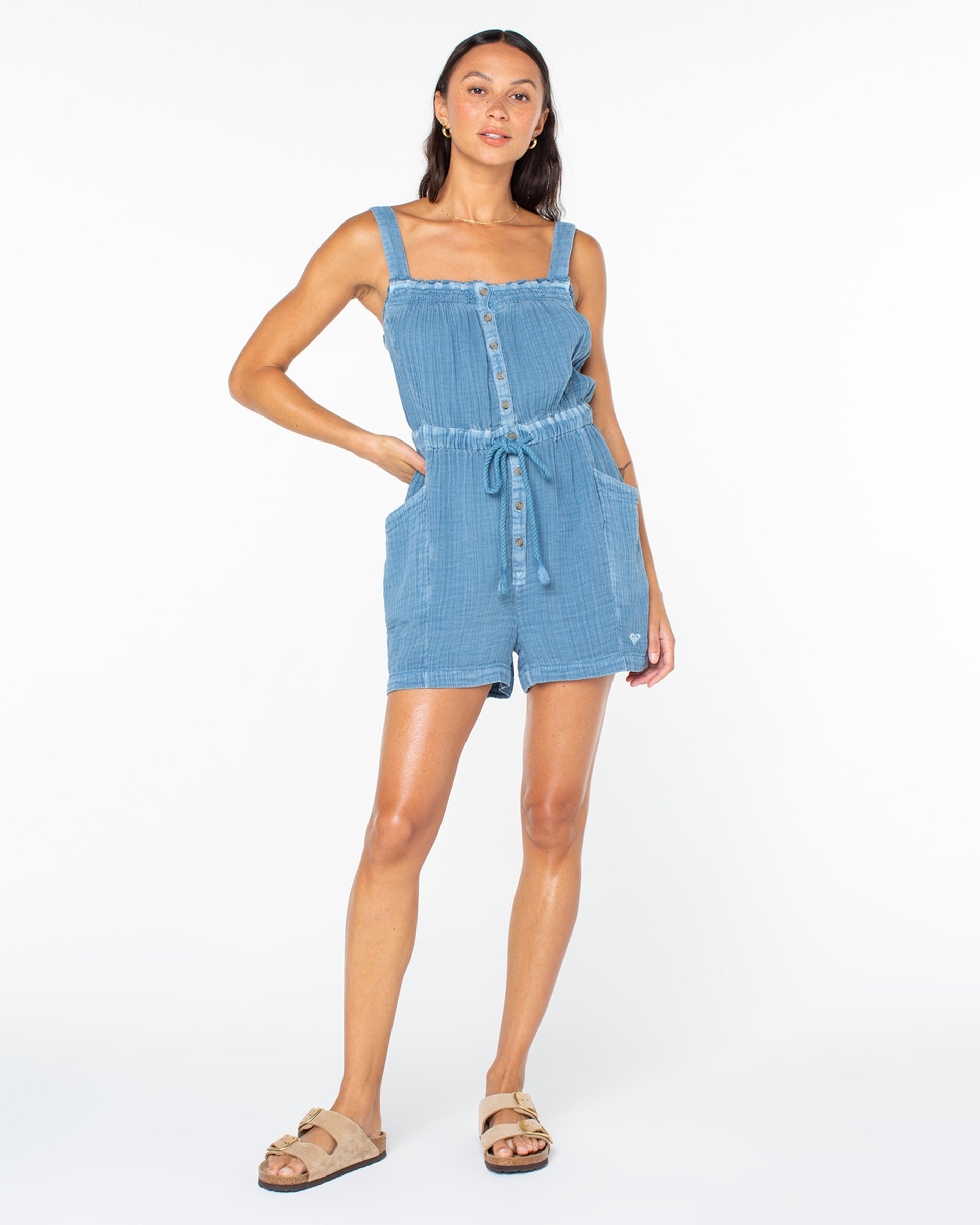 Roxy On the Beach Time Jumpsuit Roxy On the Beach Time Jumpsuit