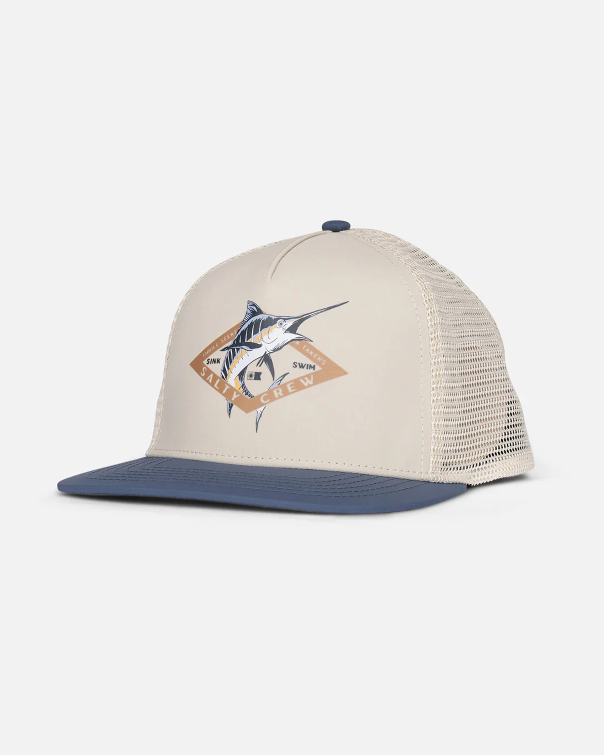 Boy's Diamond Marlin Trucker Hat Oyster/Slate – Jack's Surfboards