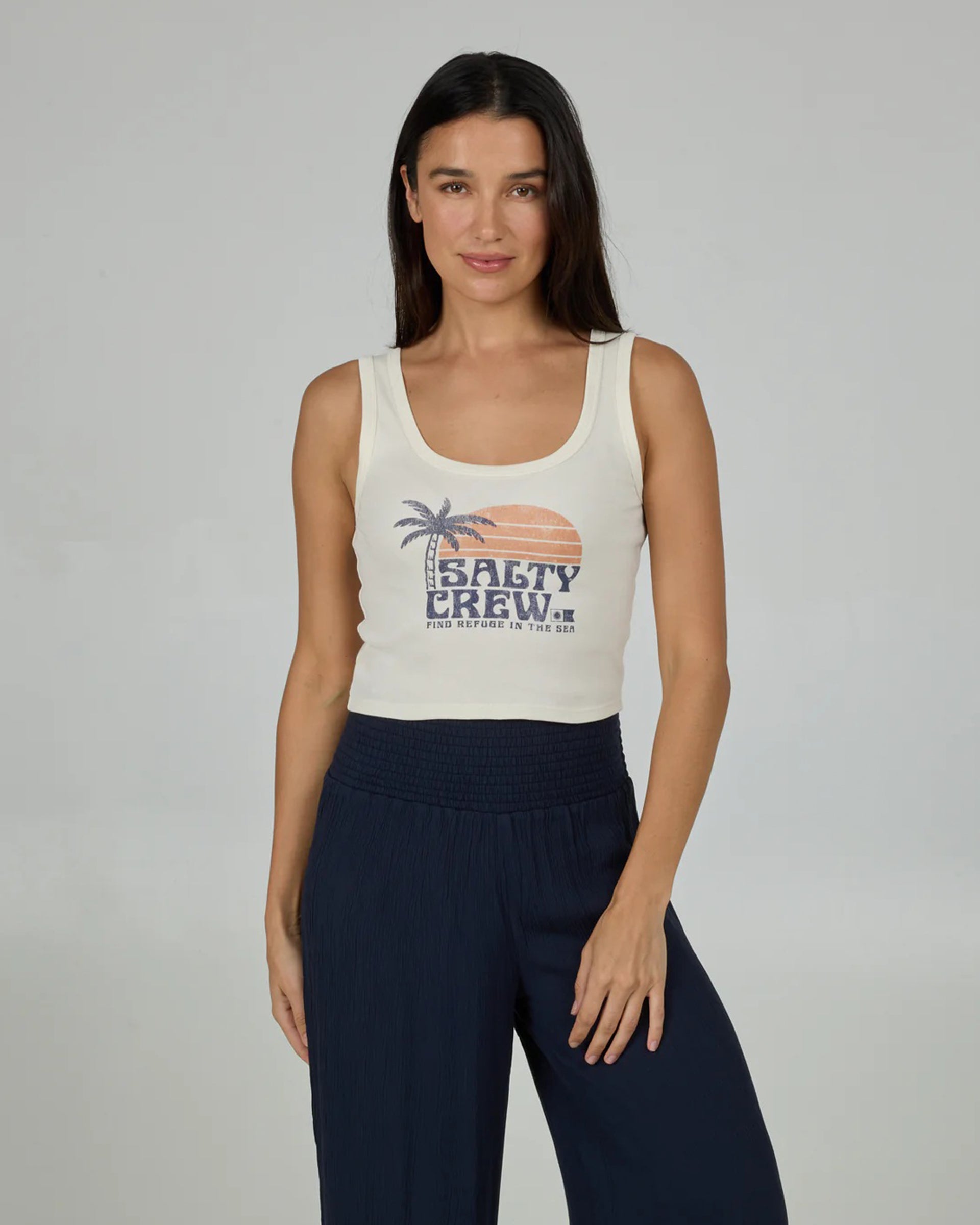 Sunrise Tank Top - Off White – Jack's Surfboards