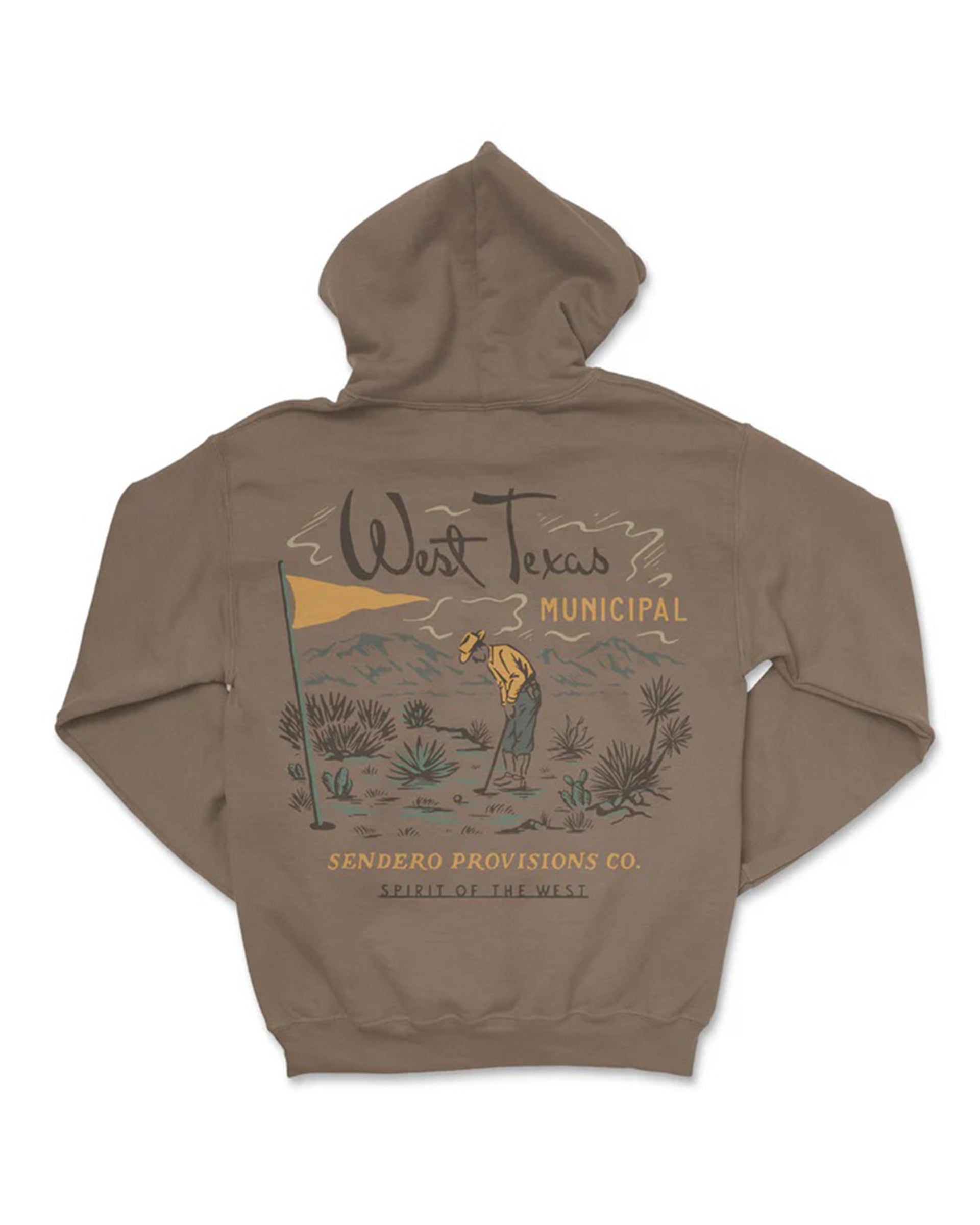 West Texas Municipal Hoodie - Light Brown – Jack's Surfboards
