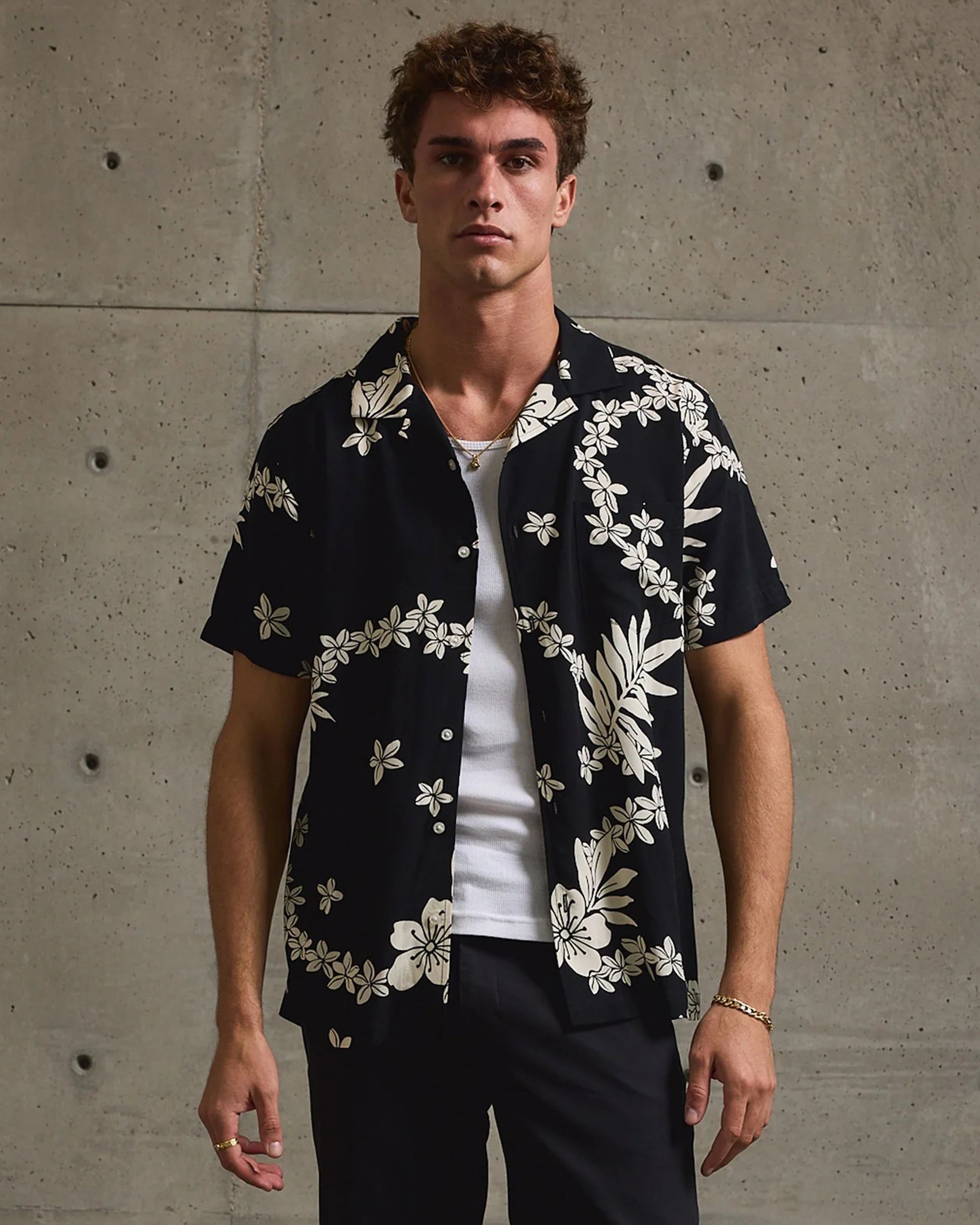 Aloha S/S Shirt - Black – Jack's Surfboards