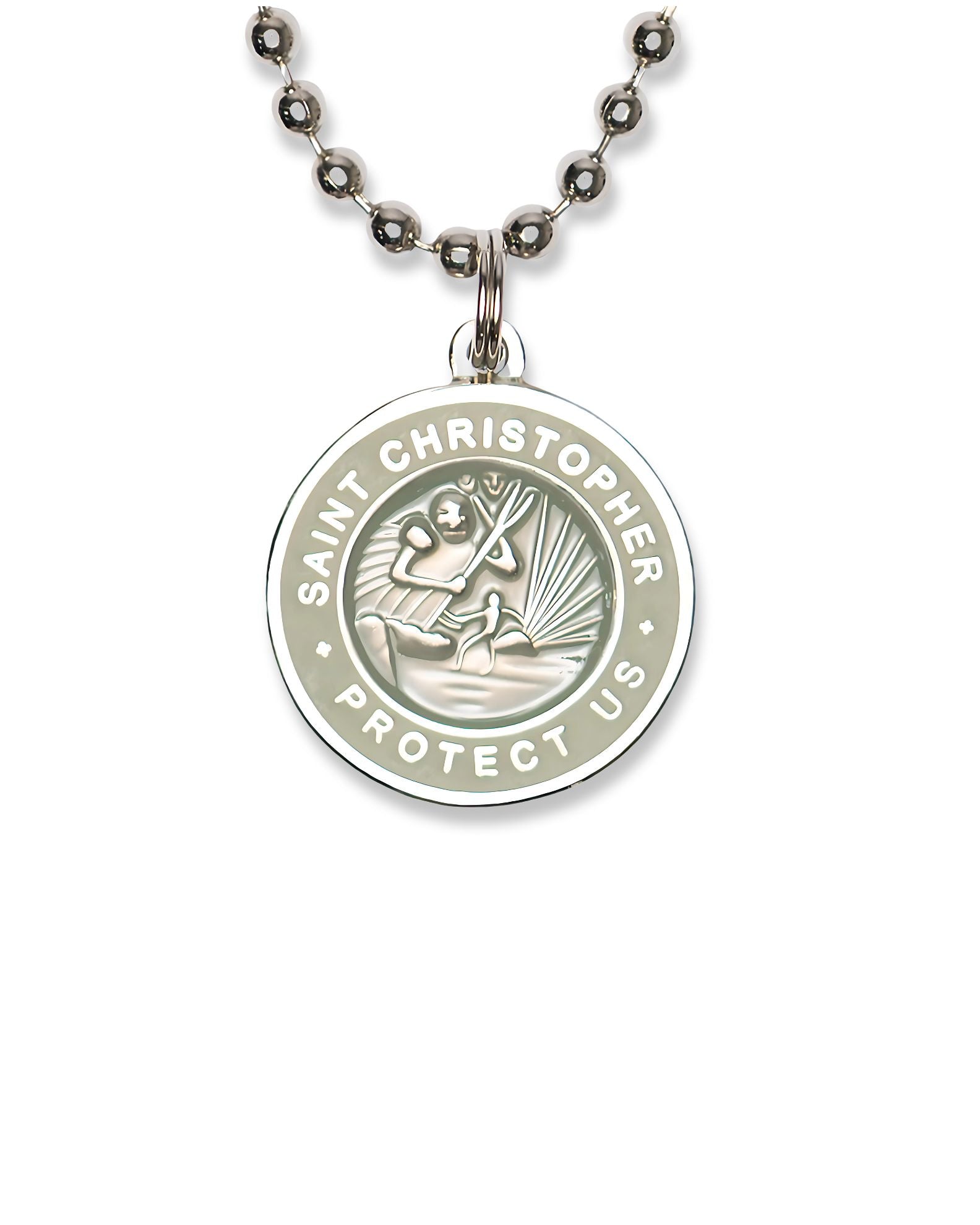 Jack's St. Christopher Necklace - Thyme/ Basil – Jack's Surfboards