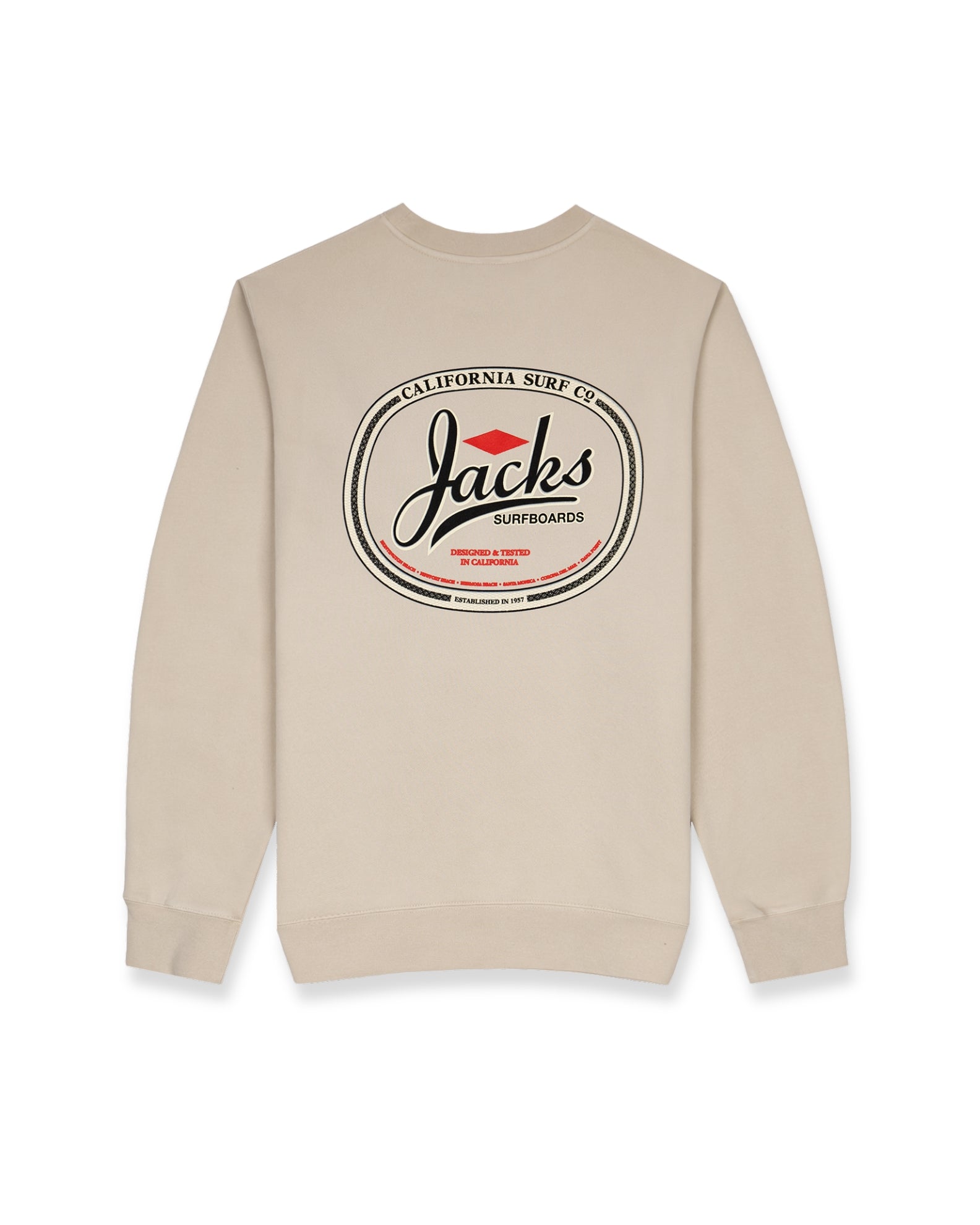 Jack's Surfboards Sandstone Crewneck Sweatshirt Trenton