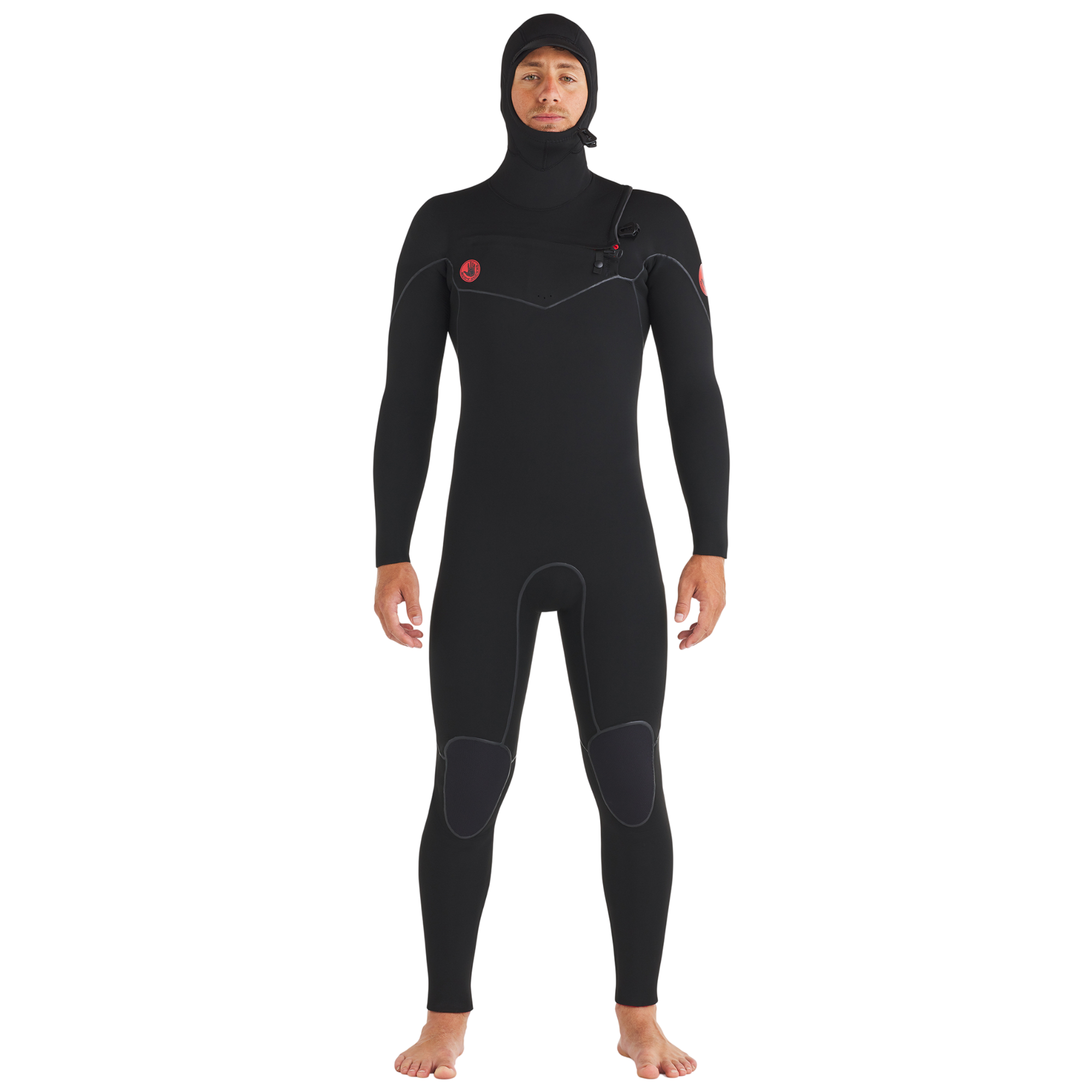 5/4/3mm Red Cell Chest-Zip Hooded Fullsuit - Black – Jack's Surfboards 5/4/3mm Red Cell Chest-Zip Hooded Fullsuit - Black – Jack's Surfboards