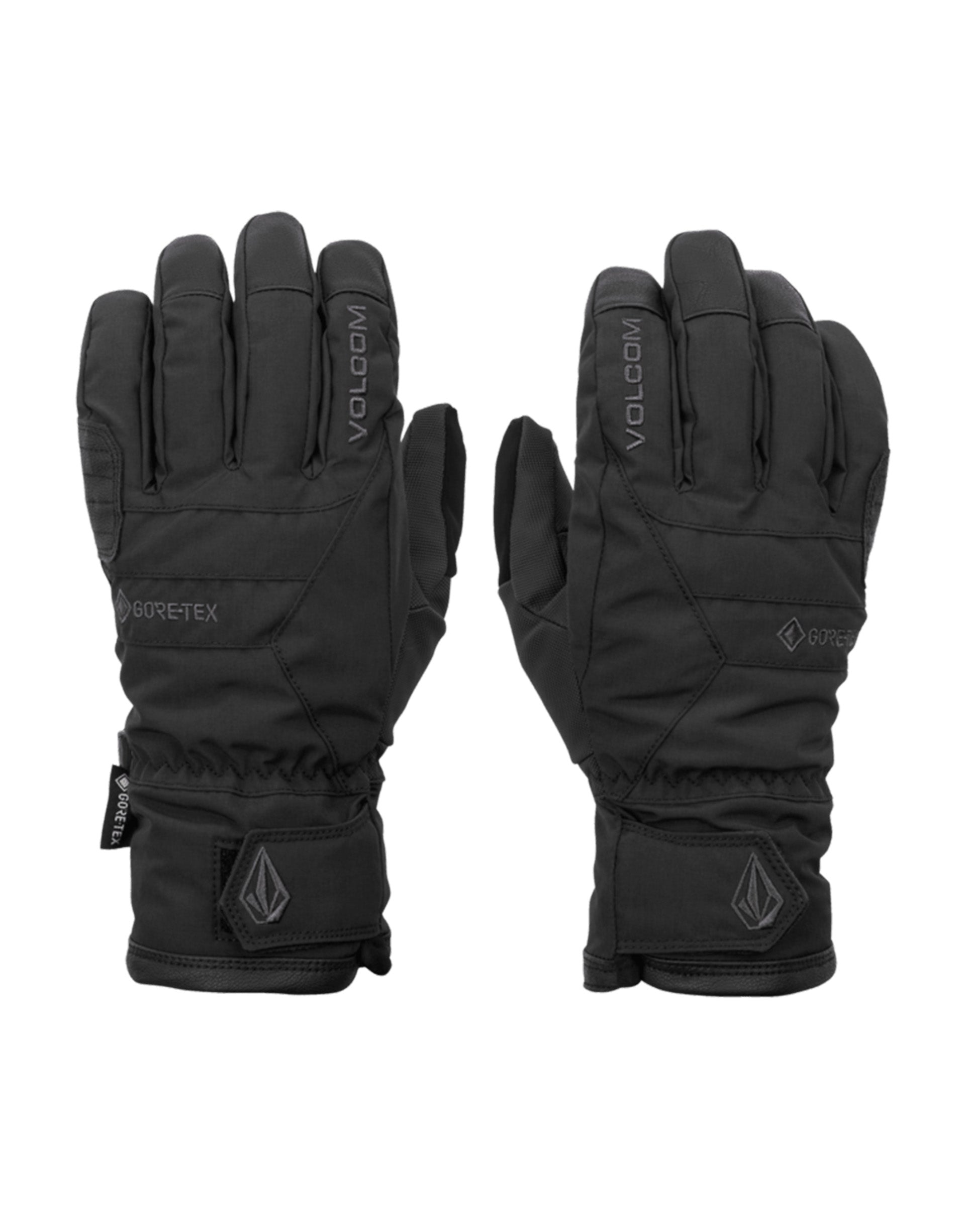 gore tex bicycle gloves Volcom CP2 Gore Tex Gloves, Black, Men, XL