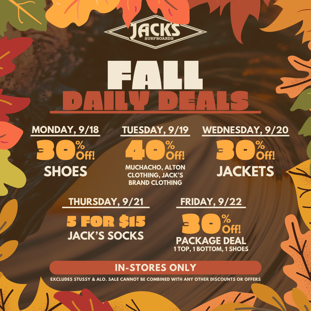 Fall Daily Deals