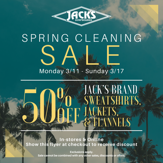 Spring Cleaning Sale