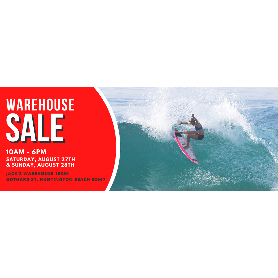 End of Summer Warehouse Sale 2022