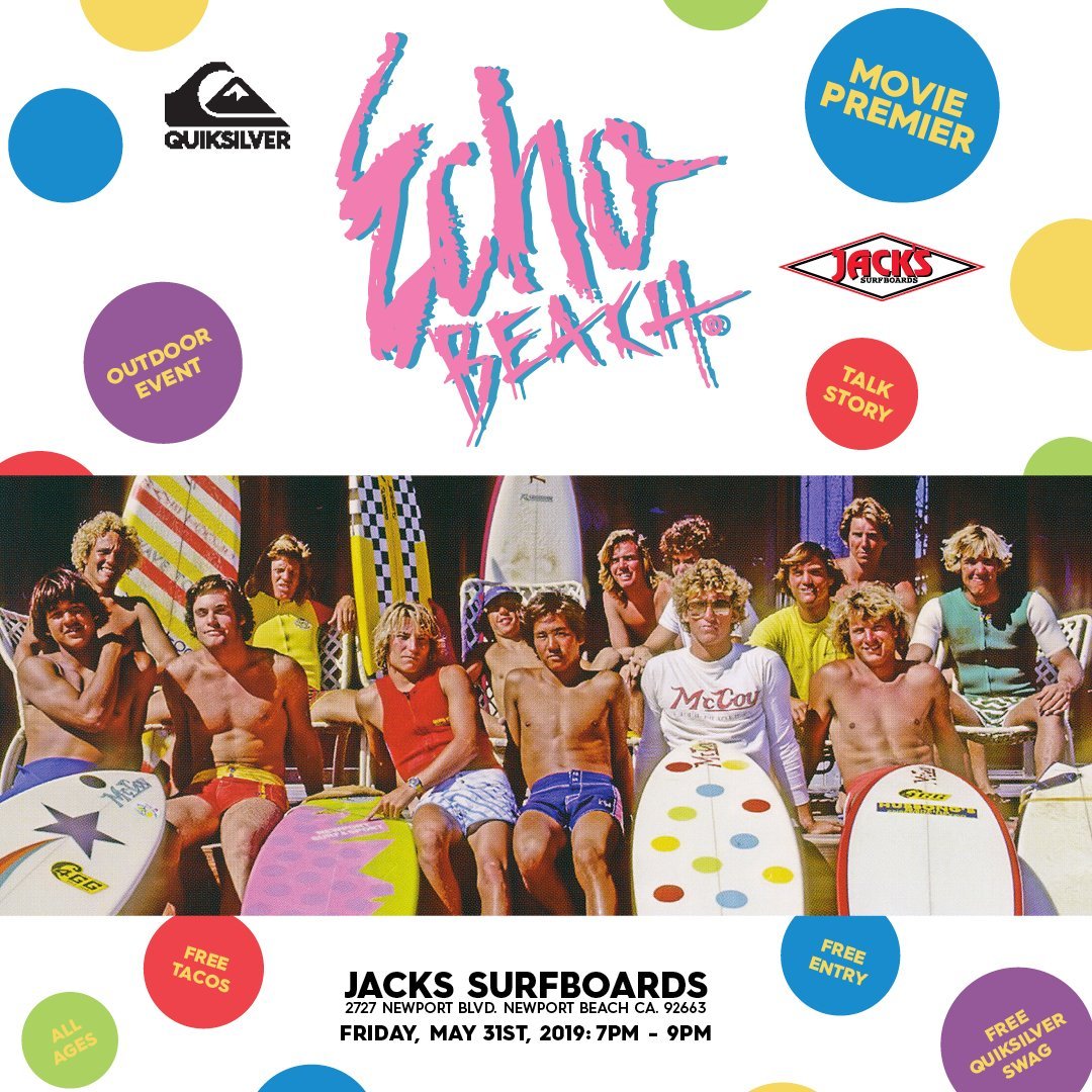 Echo Beach Movie Premier | Jack's Surfboards