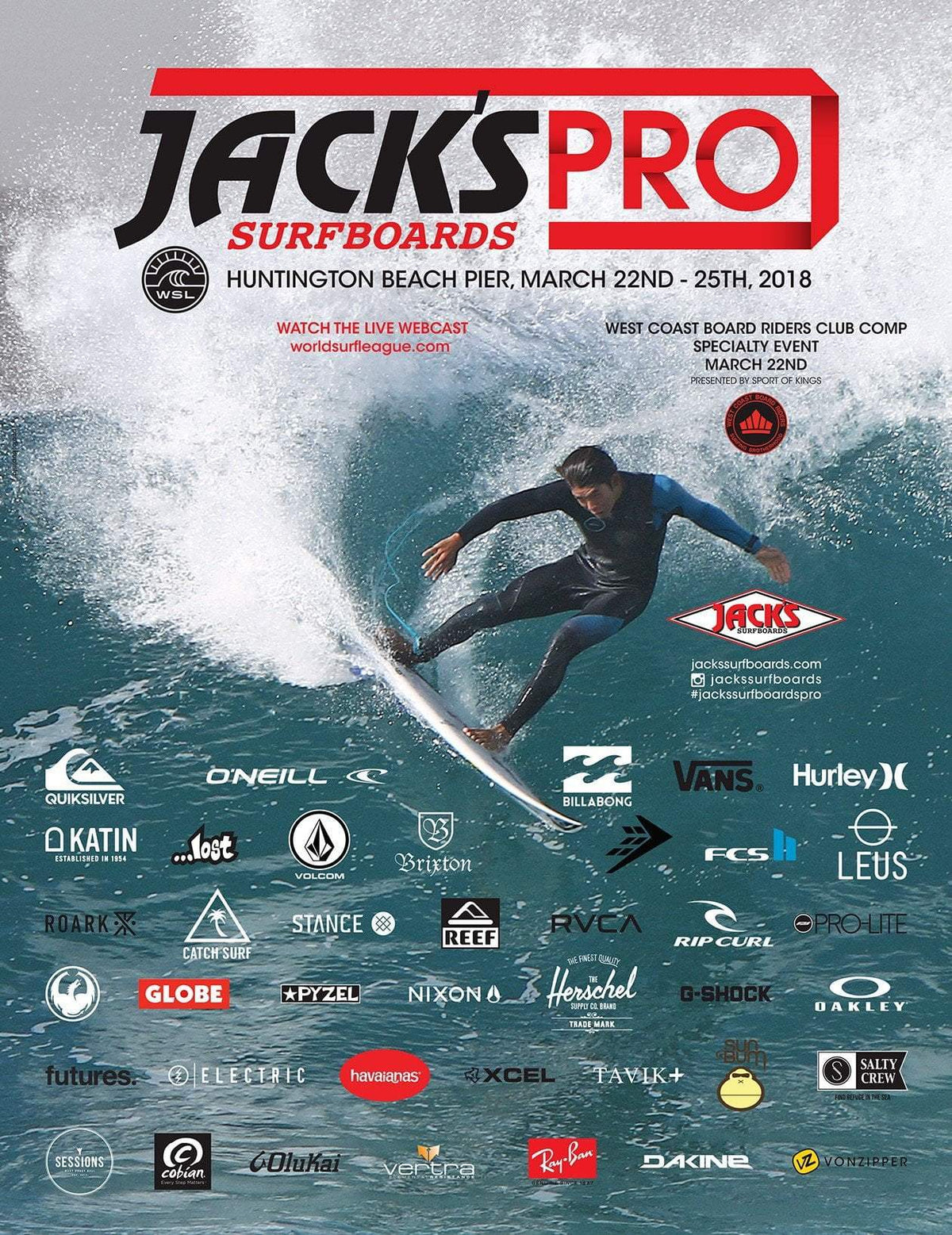 Jack's Surfboards Pro 2018