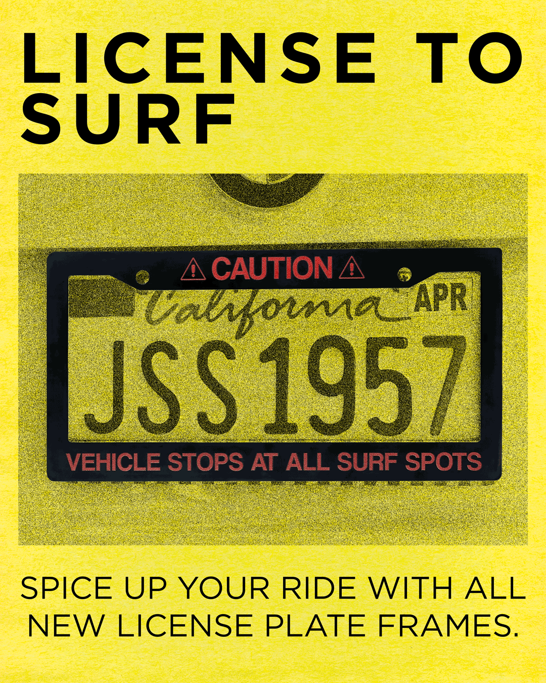 Car License Plate Frames