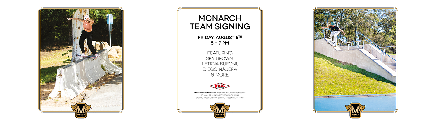 Monarch August 5th Team Signing