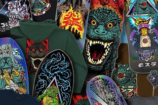 Godzilla vs. Santa Cruz Skateboards Collection