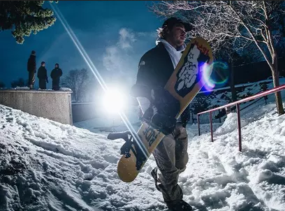Snowboarding