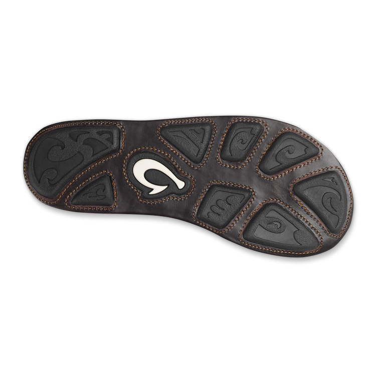 Olukai Men's Mea Ola Sandals - Tan/Dark Java