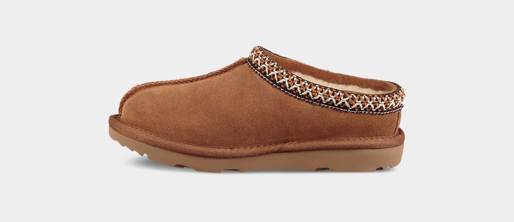 UGG's Kids' Tasman II Slipper - Chestnut