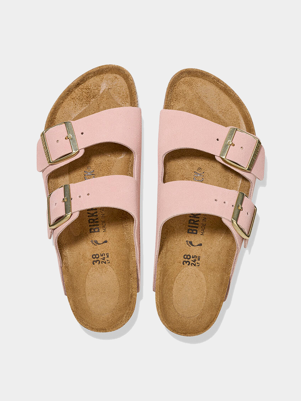 Birkenstock Arizona Suede Leather Sandal