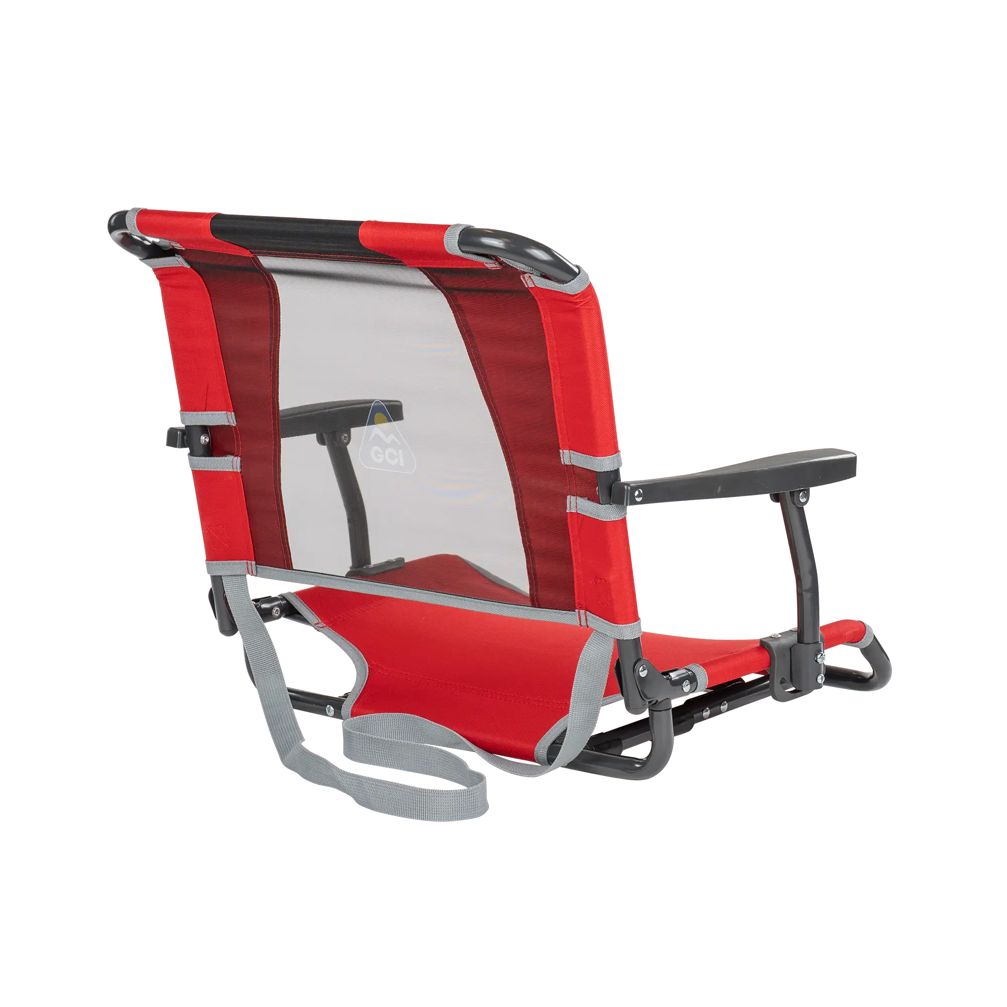 GCI Outdoor Big Comfort Stadium Chair™ with Armrests Seat - Red