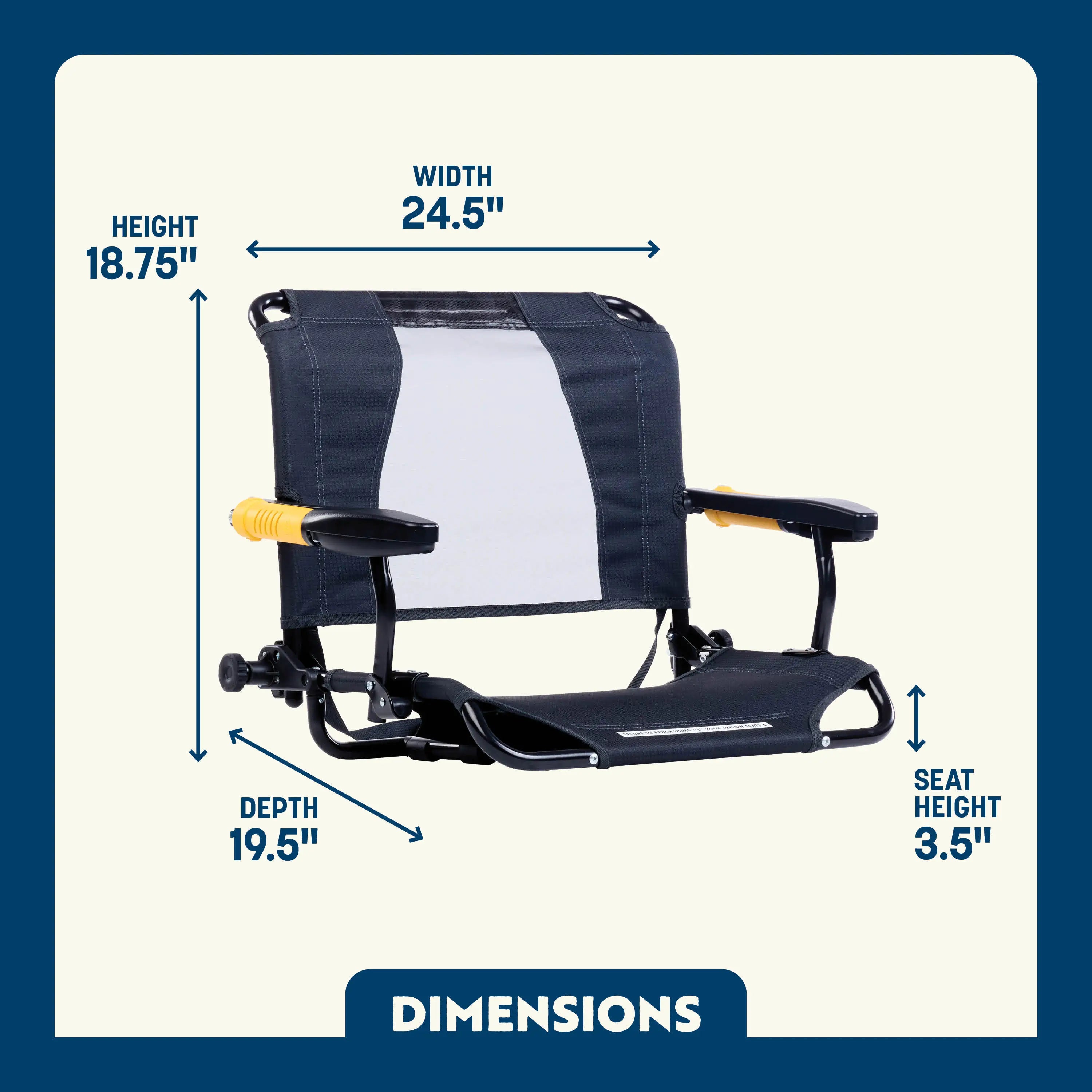 GCI Outdoor Stadium Rock-Cliner™ Chair