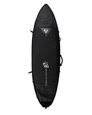 Shortboard Triple : Black Silver - 6'7